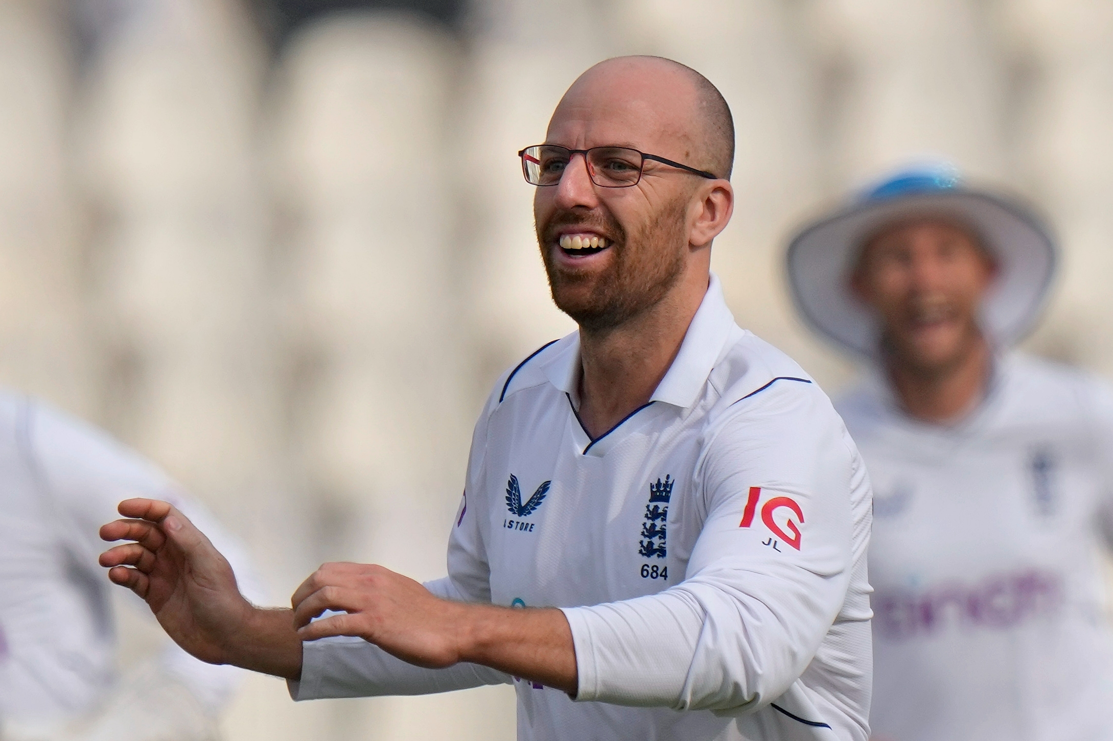 Jack Leach savours 100th Test wicket for England: ‘It’s more than I ever thought I’d achieve’