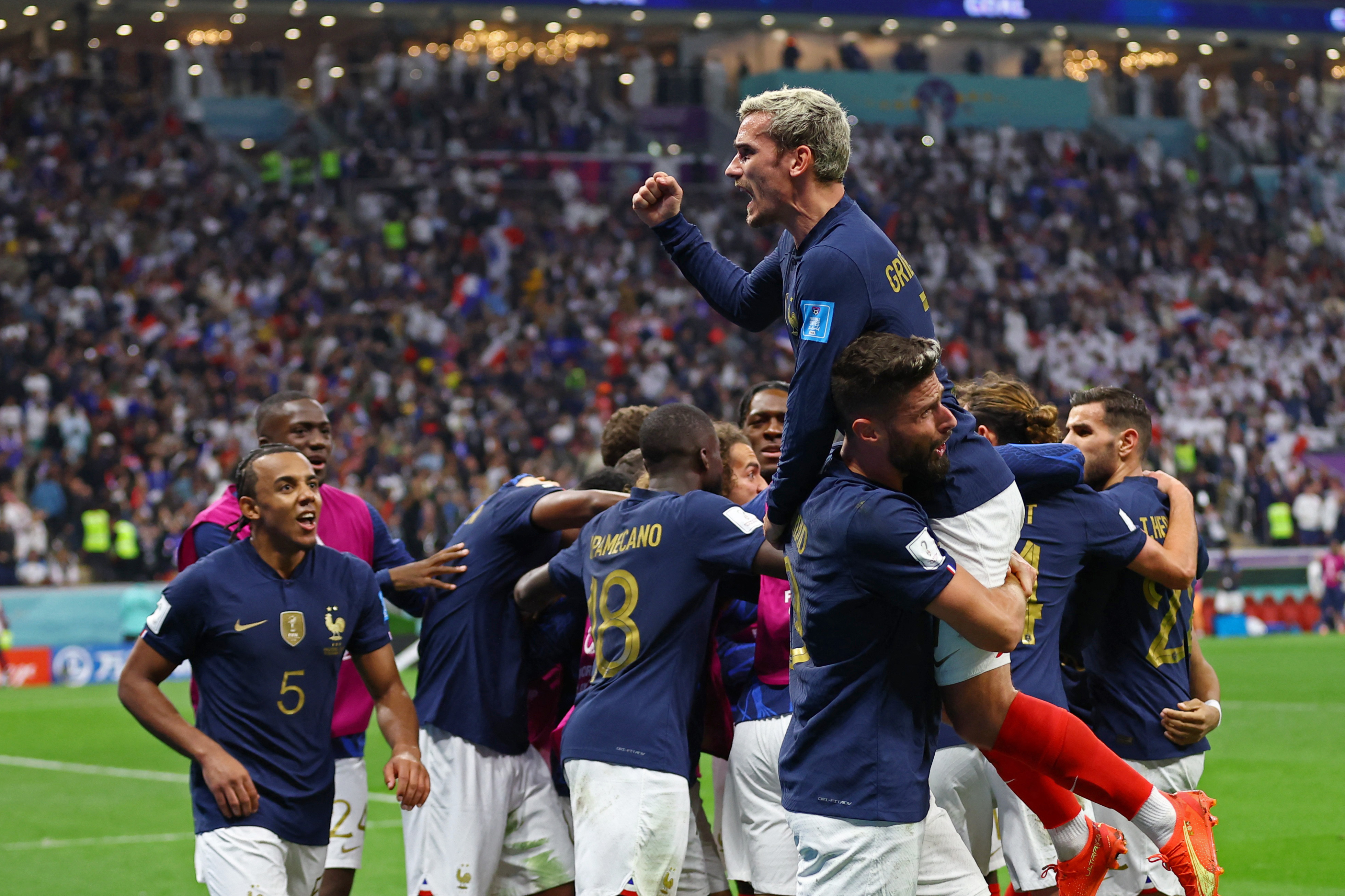 Antonio Griezmann’s half-time speech during France win over England revealed