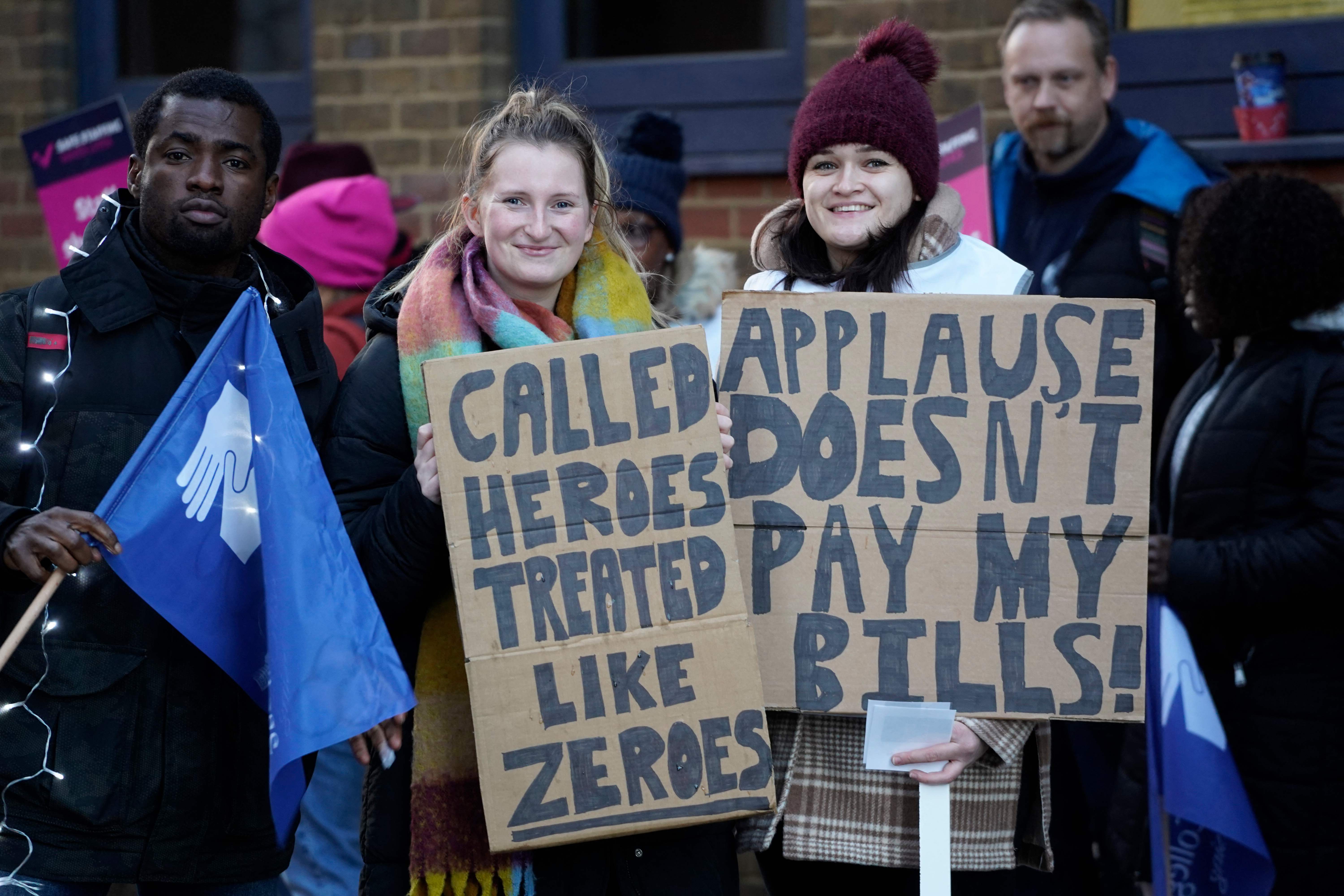 BRITAIN-STRIKE-HEALTH