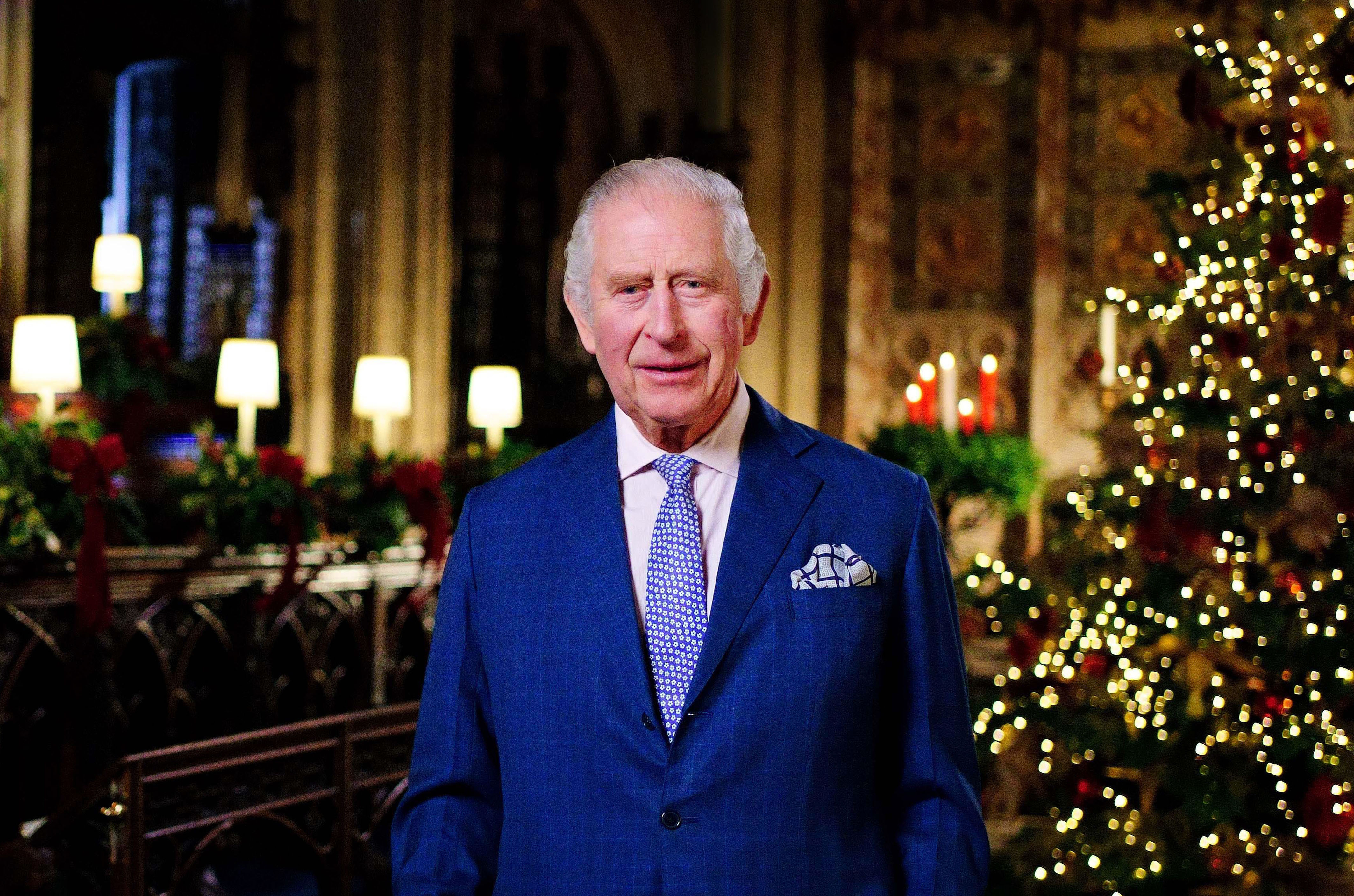 King Charles III Delivers His Christmas Speech For The First Time