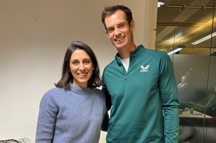 Nazanin Zaghari-Ratcliffe’s emotional meeting with tennis star Sir Andy Murray