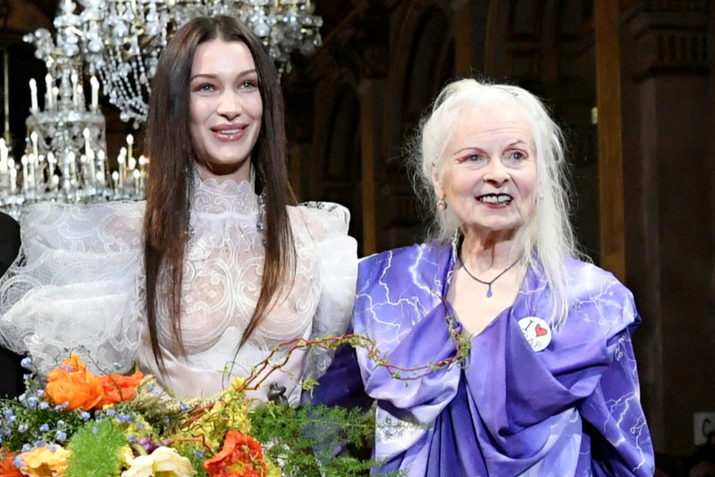 Bella Hadid calls Vivienne Westwood ‘my inspiration and idol in all things’ as fashion world mourns legendary designer