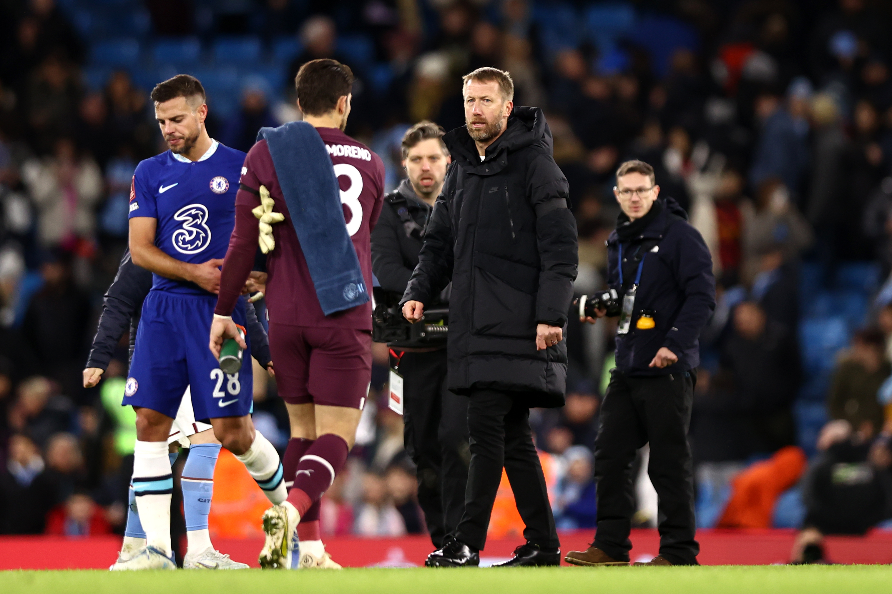 Atmosphere at Chelsea turns mutinous as supporters make their feelings clear during meek FA Cup exit