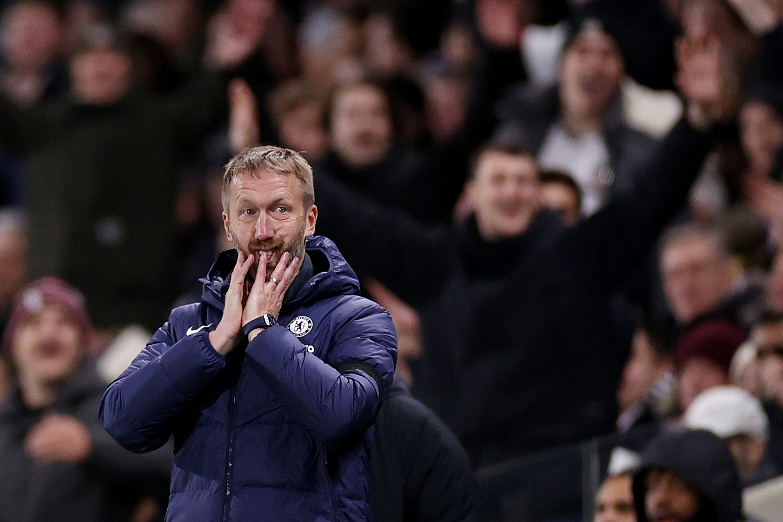Graham Potter bemoans bad luck as Chelsea boss delivers verdict on Joao Felix red card