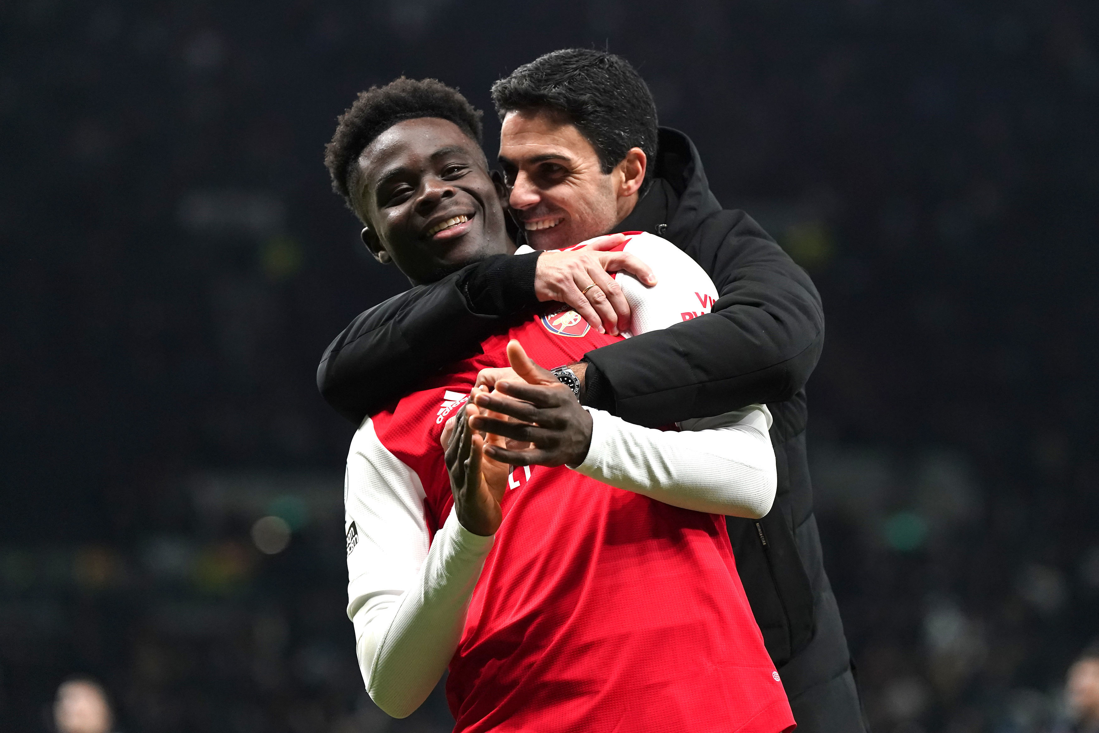 Arsenal: Bukayo Saka heaps praise on Mikel Arteta as title race heats up