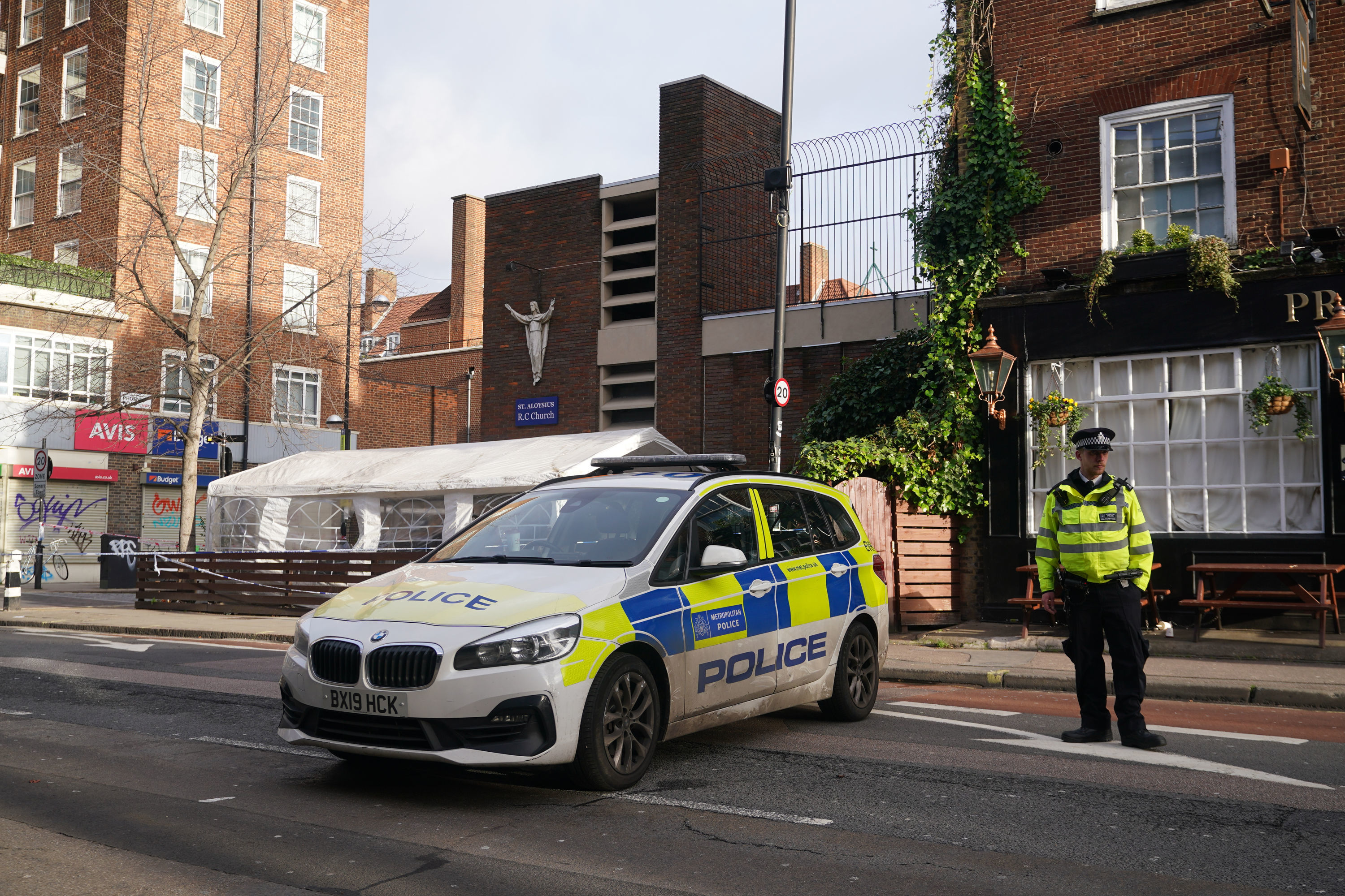 Drive-by shooting - Euston