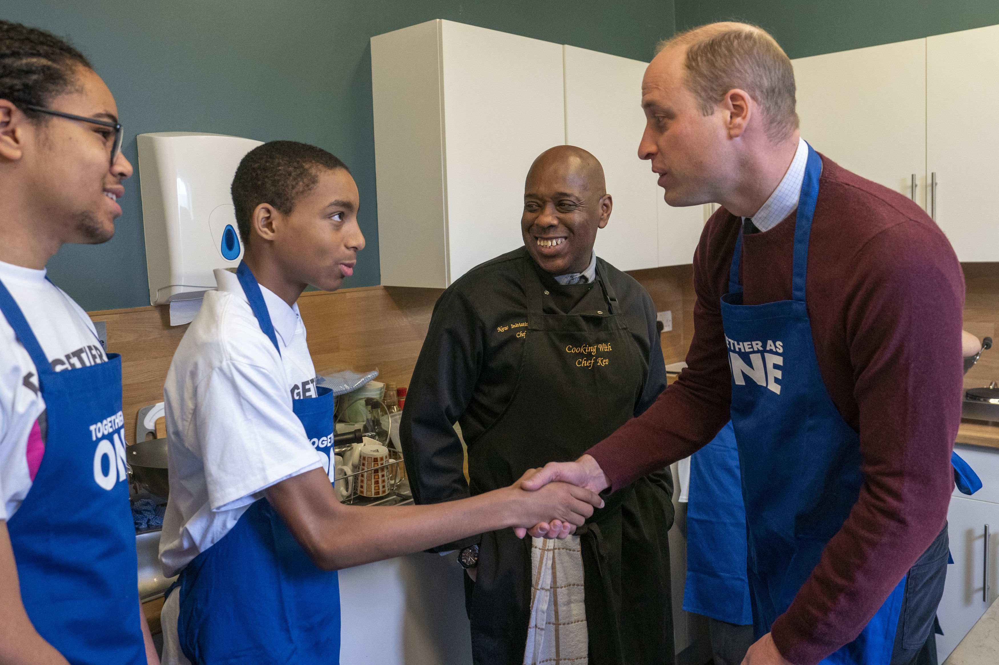 Prince of Wales visits Together as One