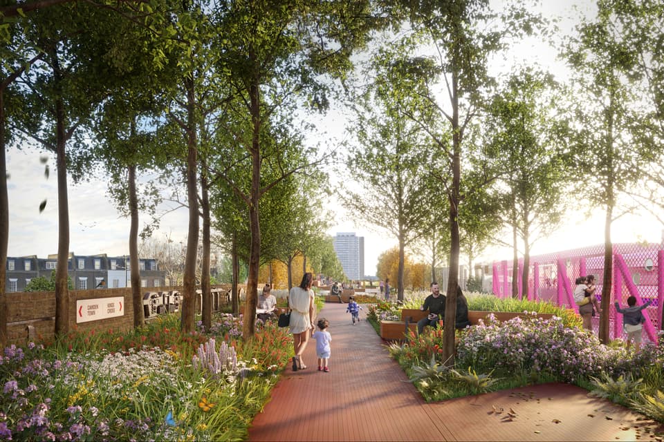 How Camden Highline might look under plans