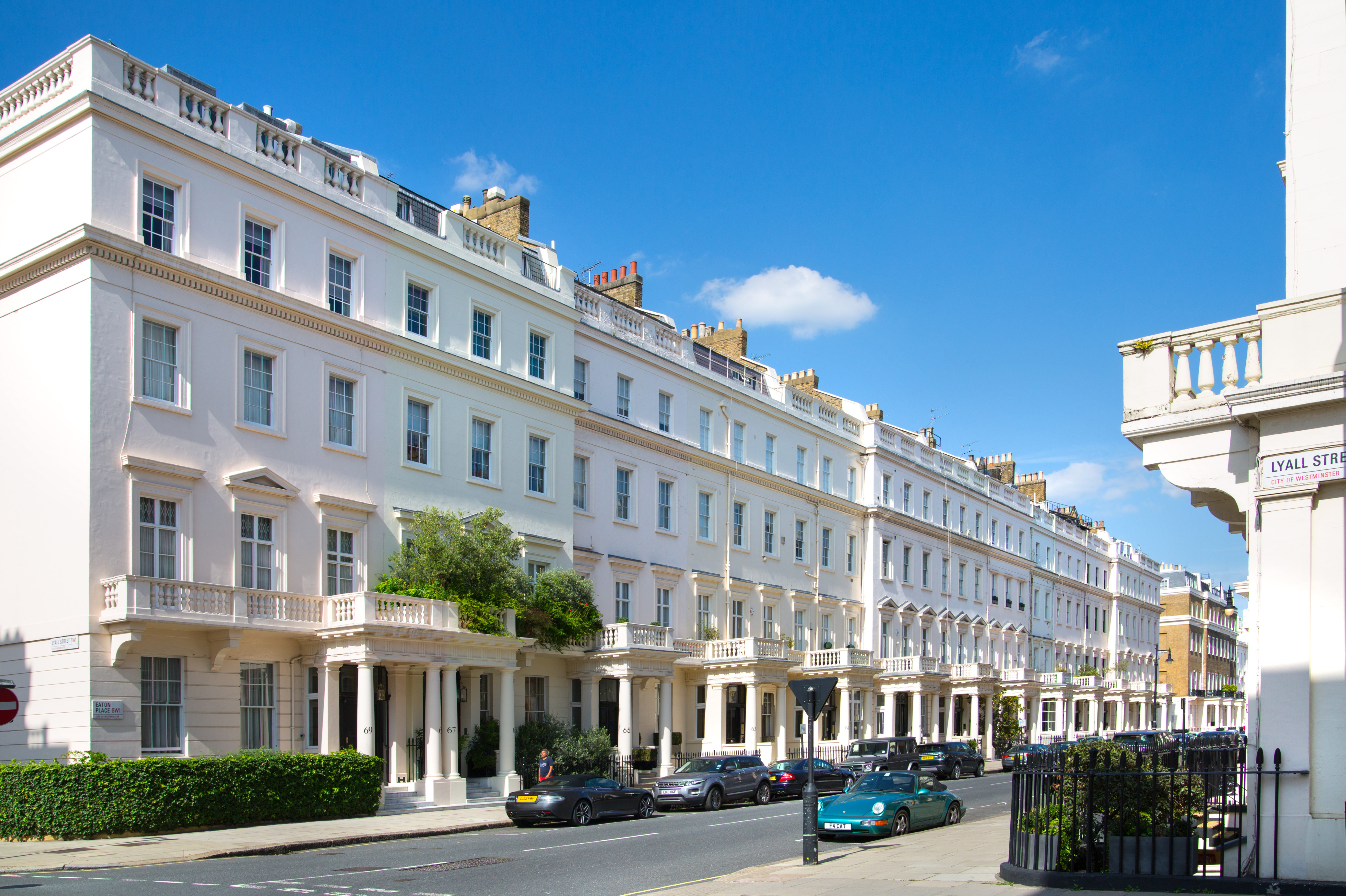 The London areas with the highest percentage of reduced homes