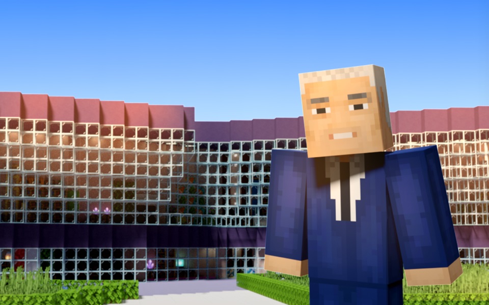 Sadiq Khan in Minecraft