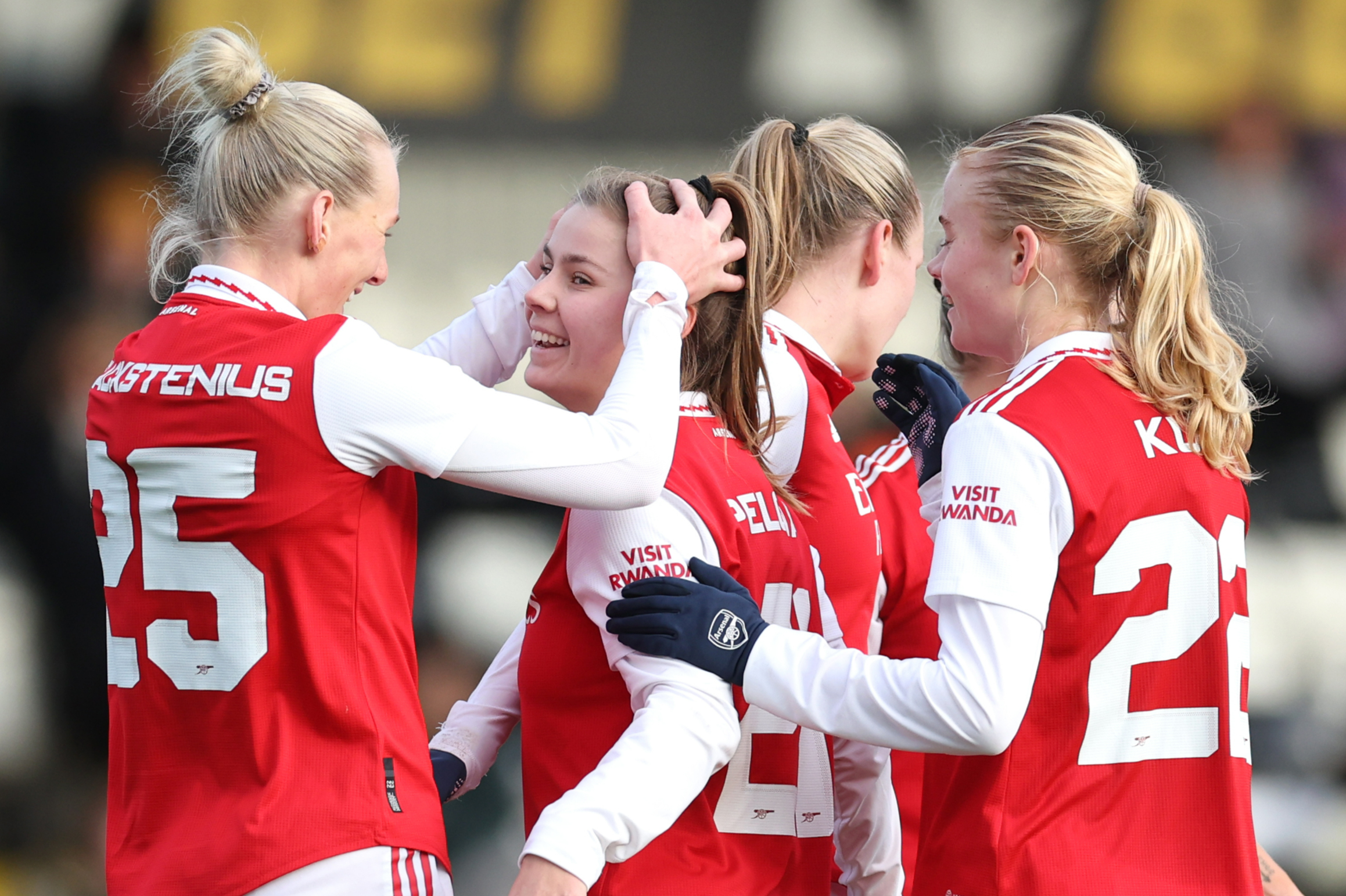 Arsenal v Leeds Ladies: Vitality Women's FA Cup Fourth Round