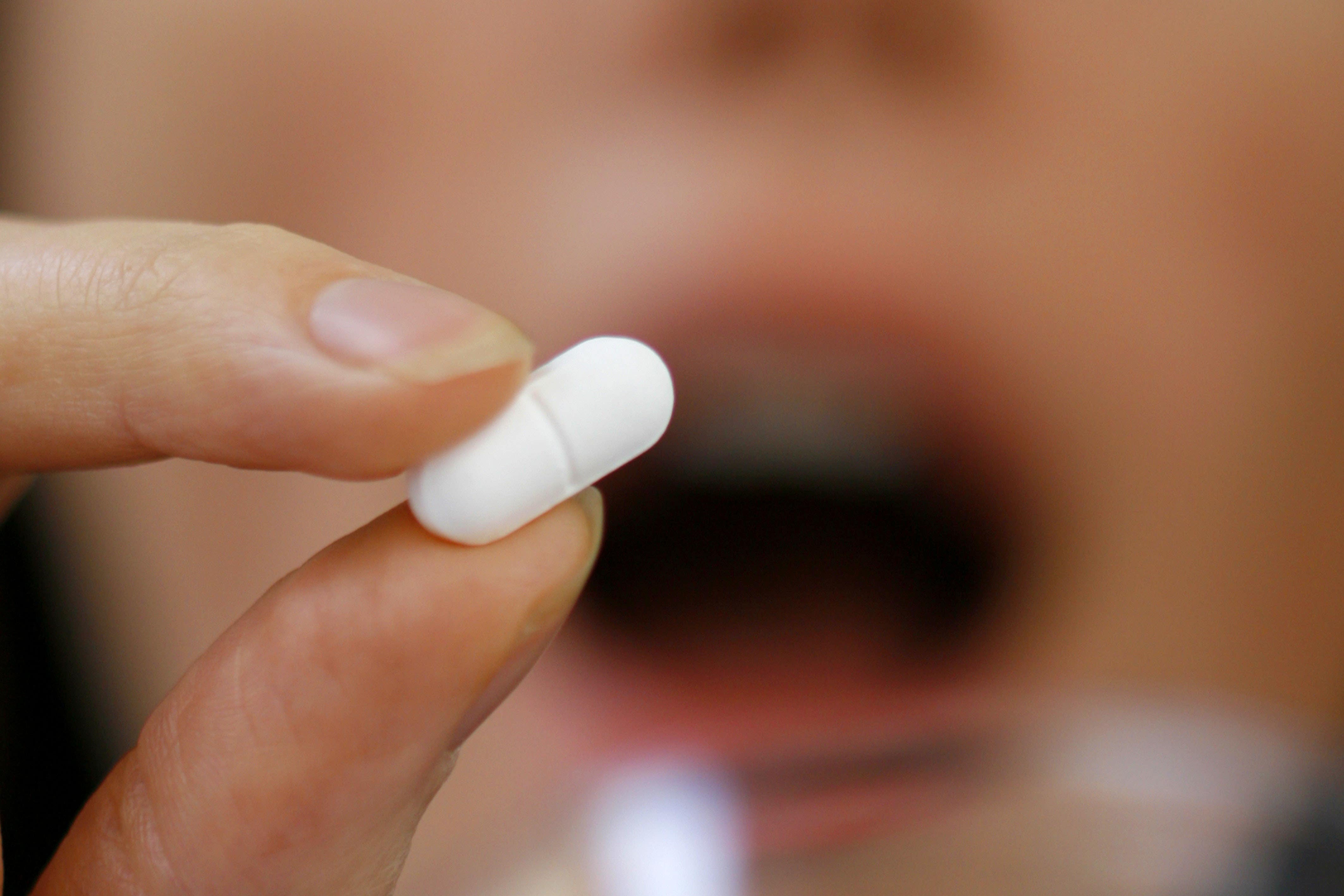 pill mouth