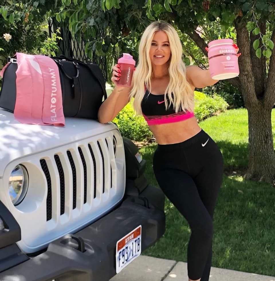 People Are Super Upset at Khloé Kardashian for Promoting Meal Replacement Shakes Again
