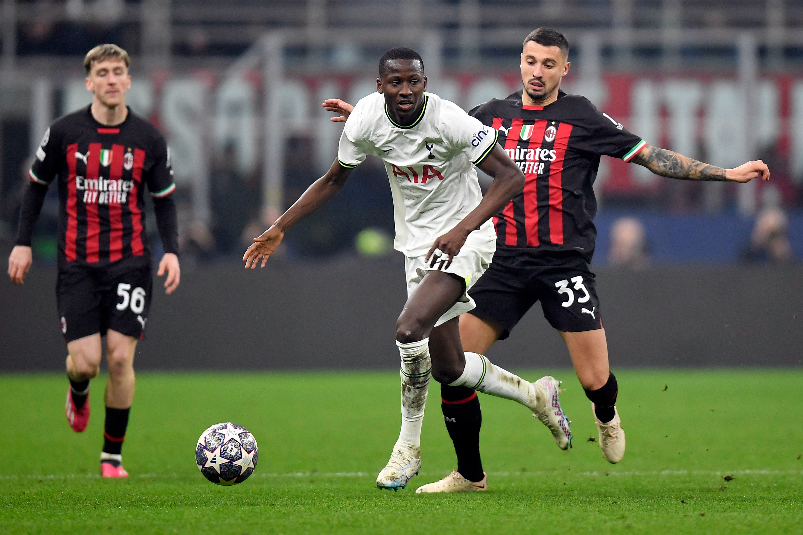 Tottenham player ratings vs AC Milan: Pape Matar Sarr shines despite Spurs struggles in defeat