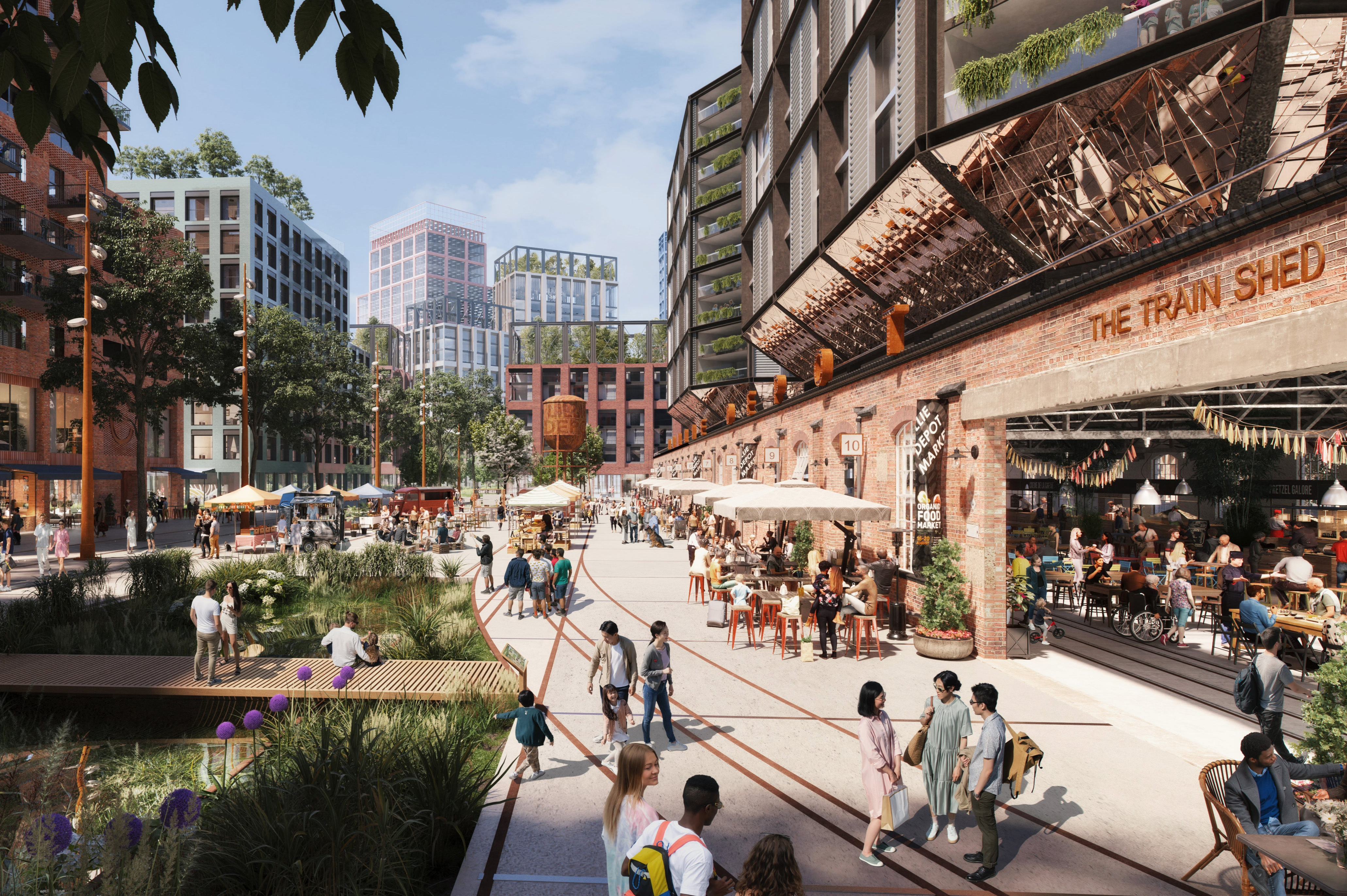 Demolished Earls Court venue to be reborn as  ‘green neighbourhood’