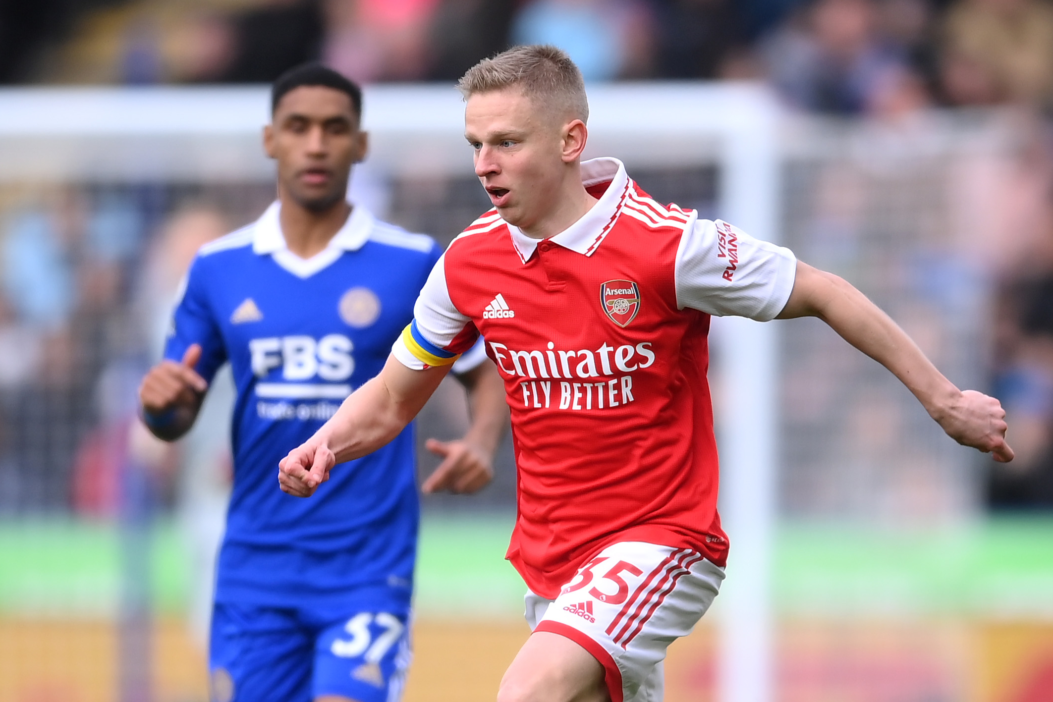Arsenal hand Oleksandr Zinchenko captaincy to mark Ukraine conflict