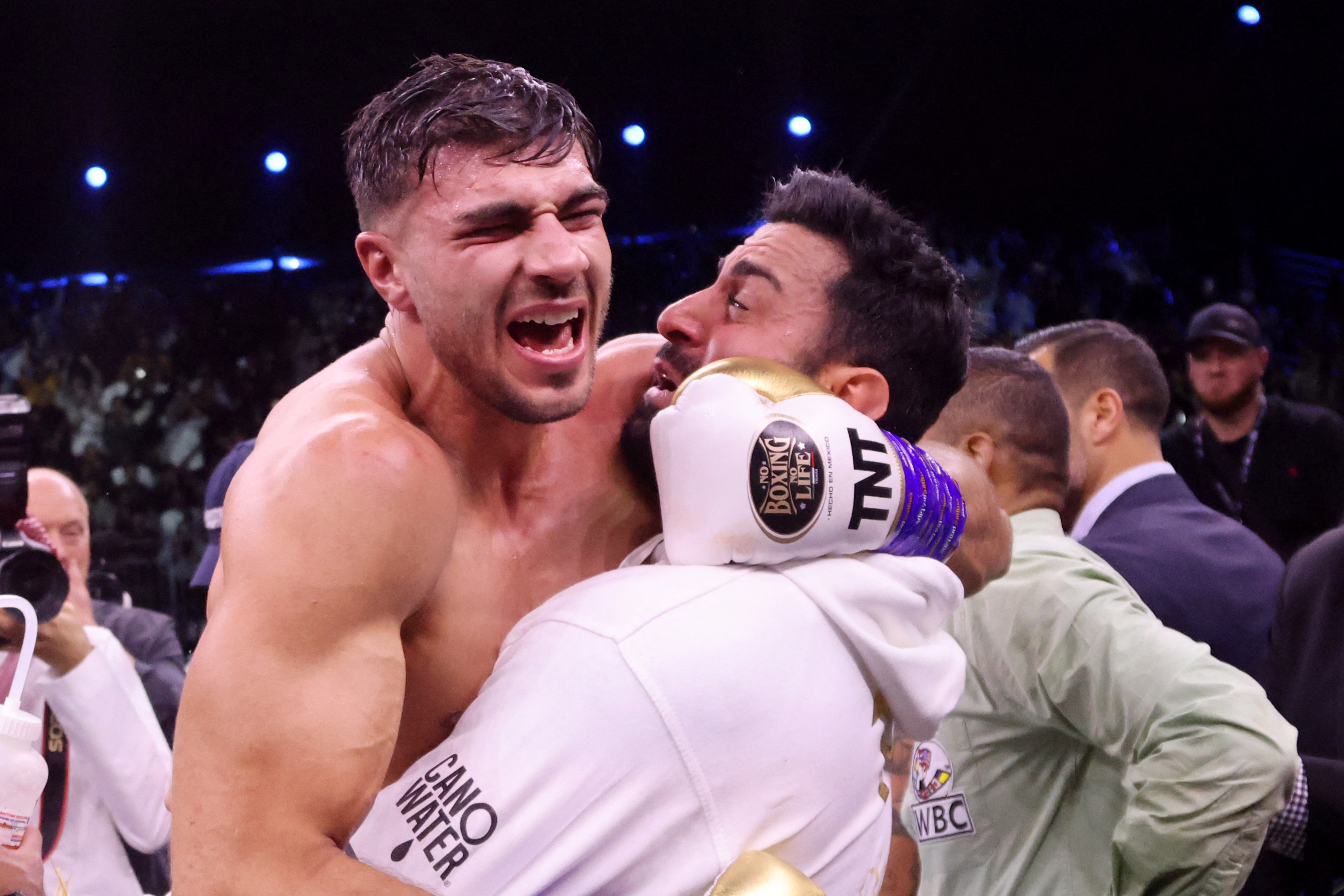Emotional Tommy Fury ‘secures own legacy’ with vital Jake Paul win: ‘This is a world title for me’