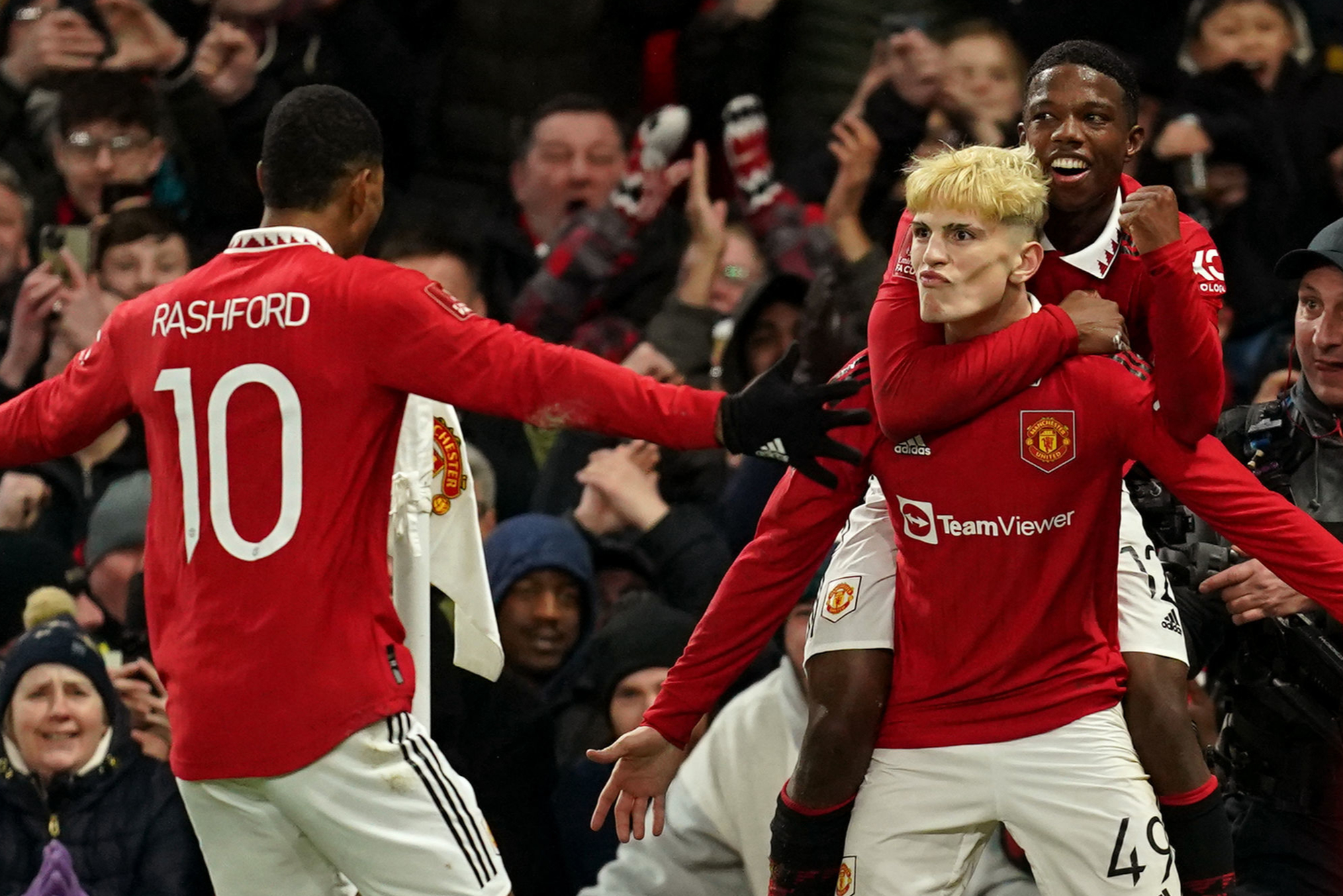 Manchester United 3-1 West Ham: Alejandro Garnacho sparks FA Cup comeback after Old Trafford scare