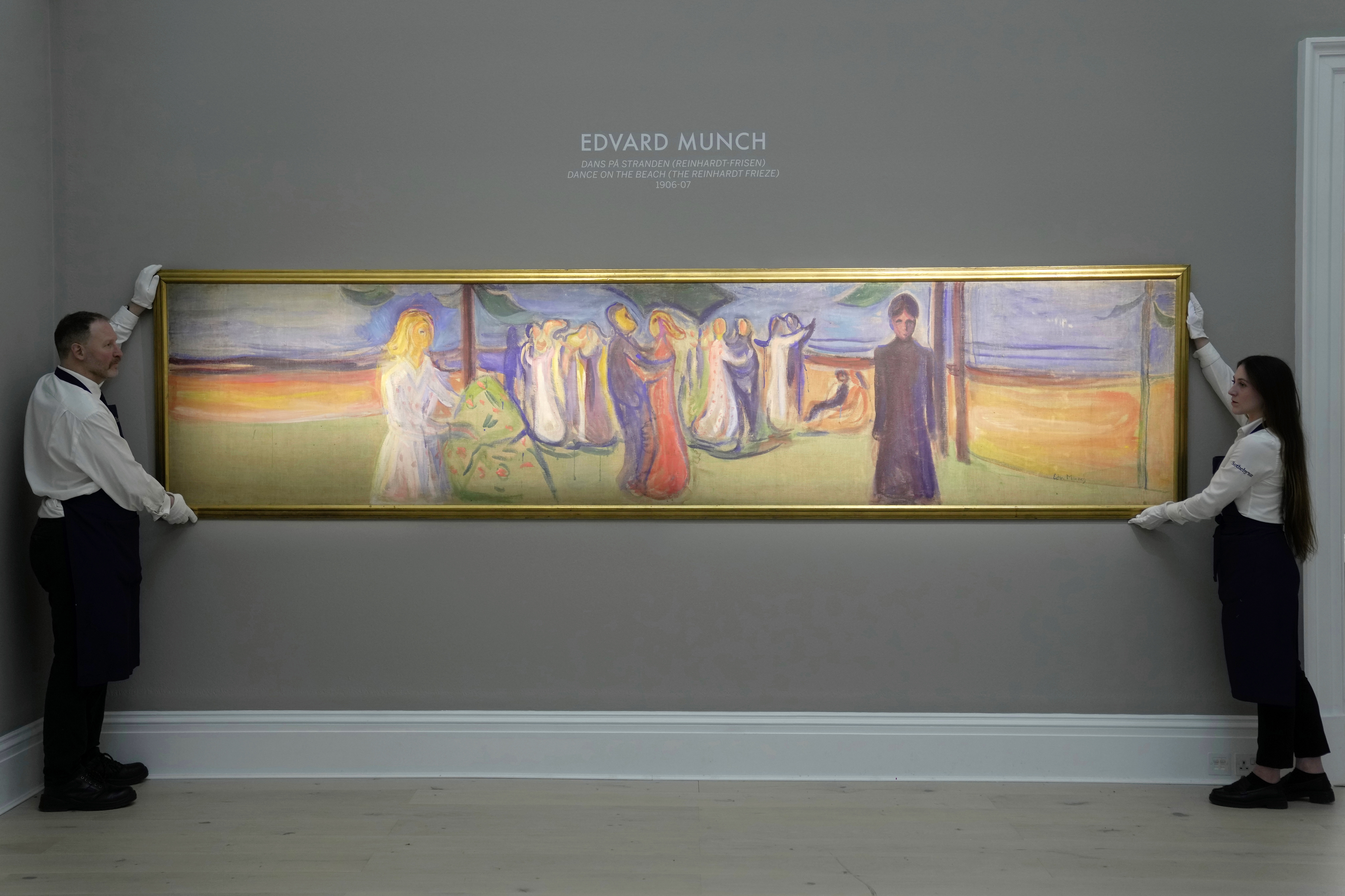 Edvard Munch painting hidden from Nazis sells for nearly £17million