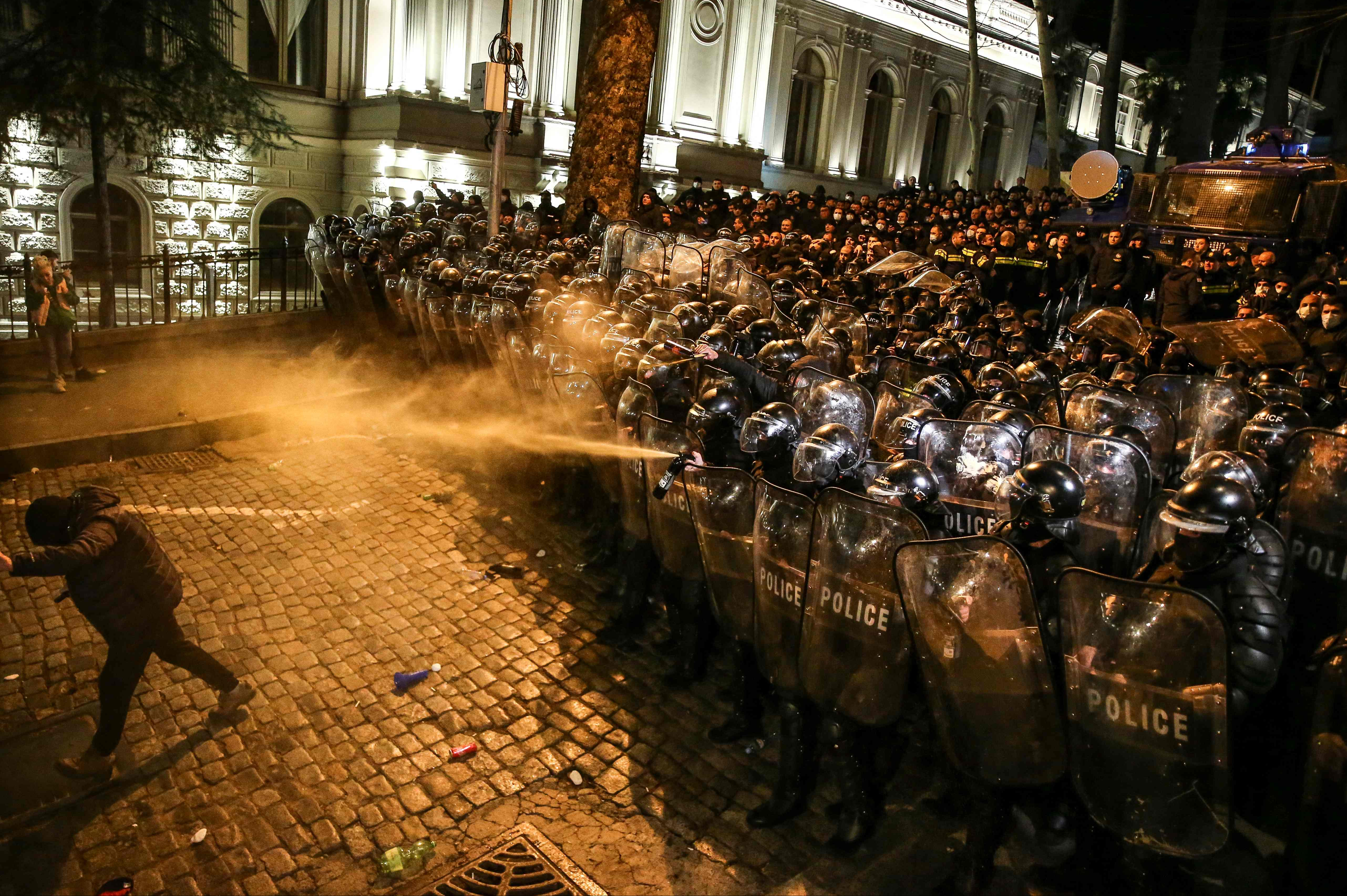 TOPSHOT-GEORGIA-POLITICS-RIGHTS-UNREST