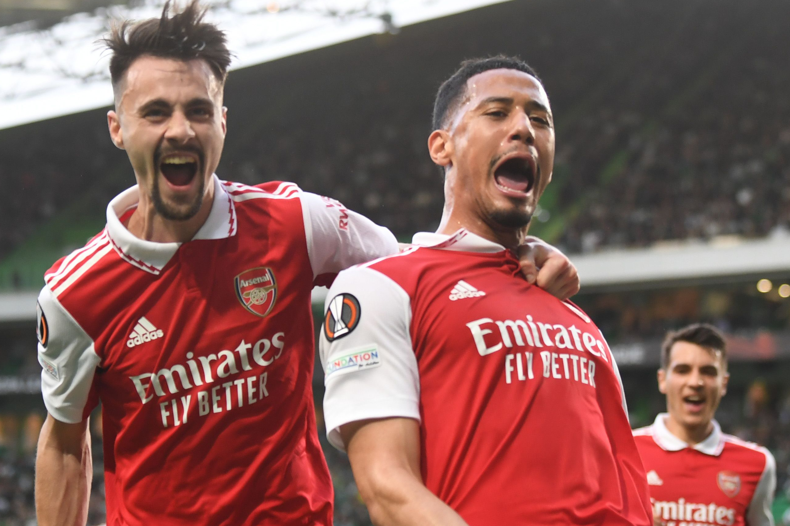 Sporting 2-2 Arsenal: Europa League tie in the balance as Mikel Arteta’s rotated side take draw to Emirates