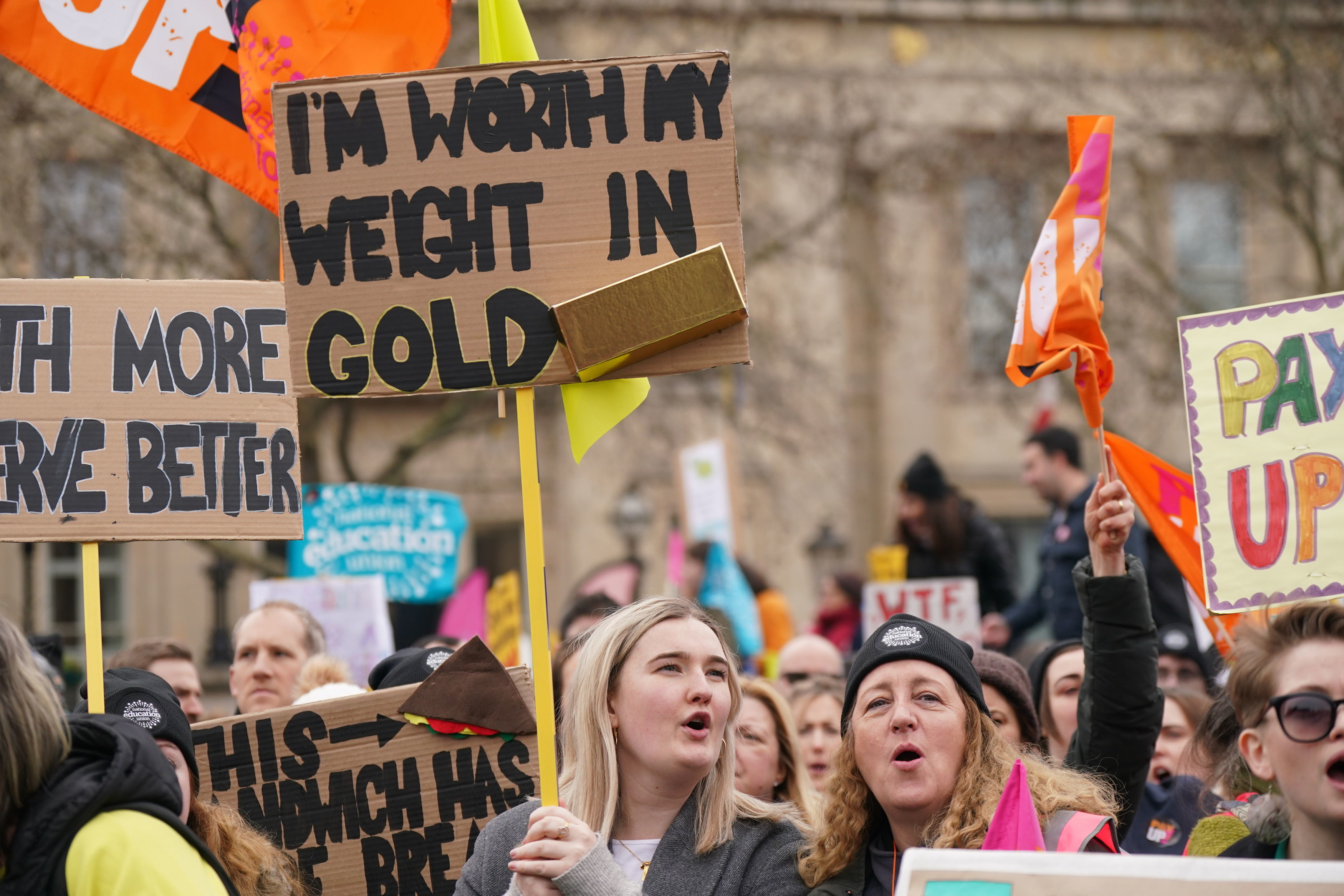More strike misery as schools could face further action and 130,000 civil servants to walk out