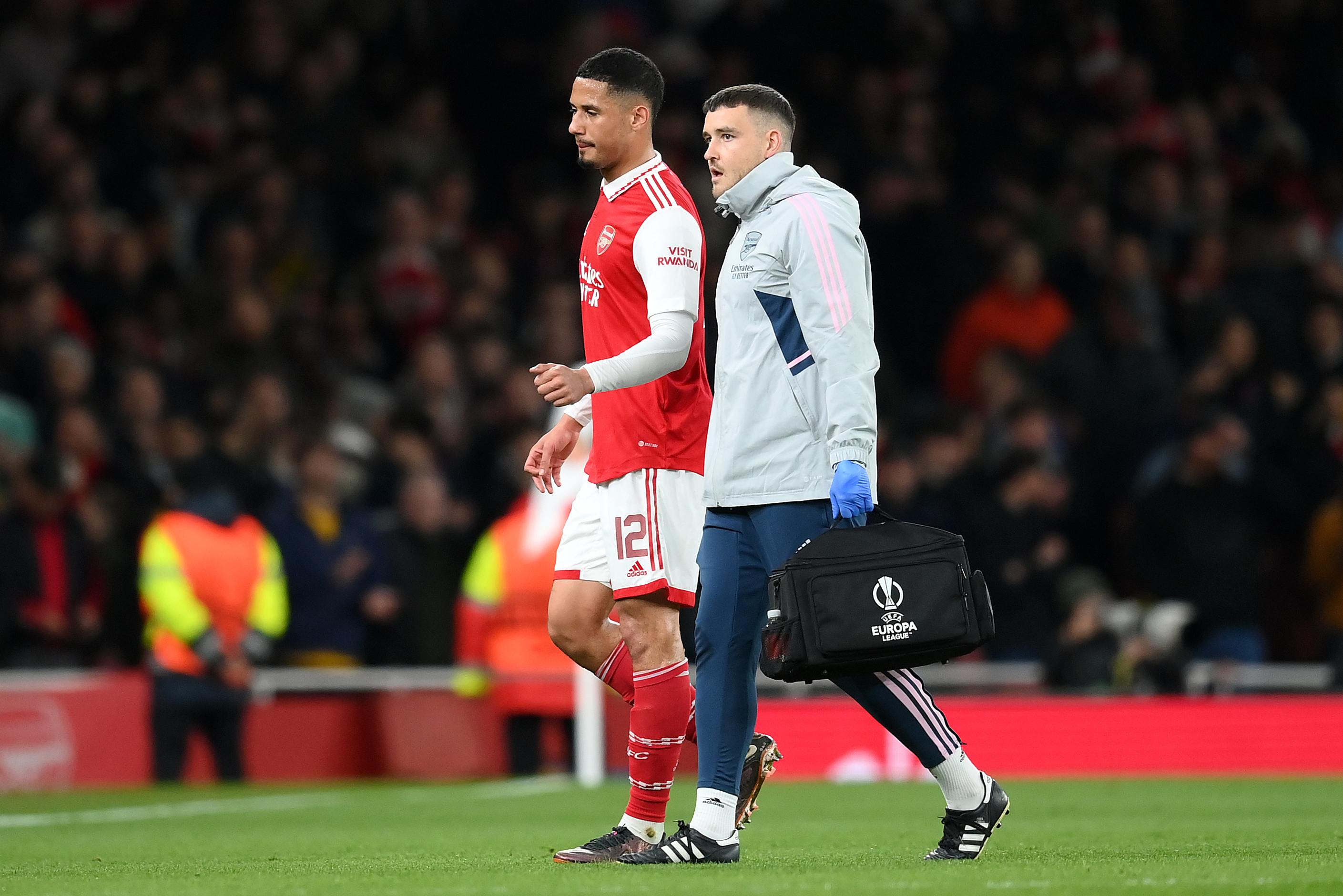 Arsenal dealt major blow as William Saliba ruled out of Manchester City clash