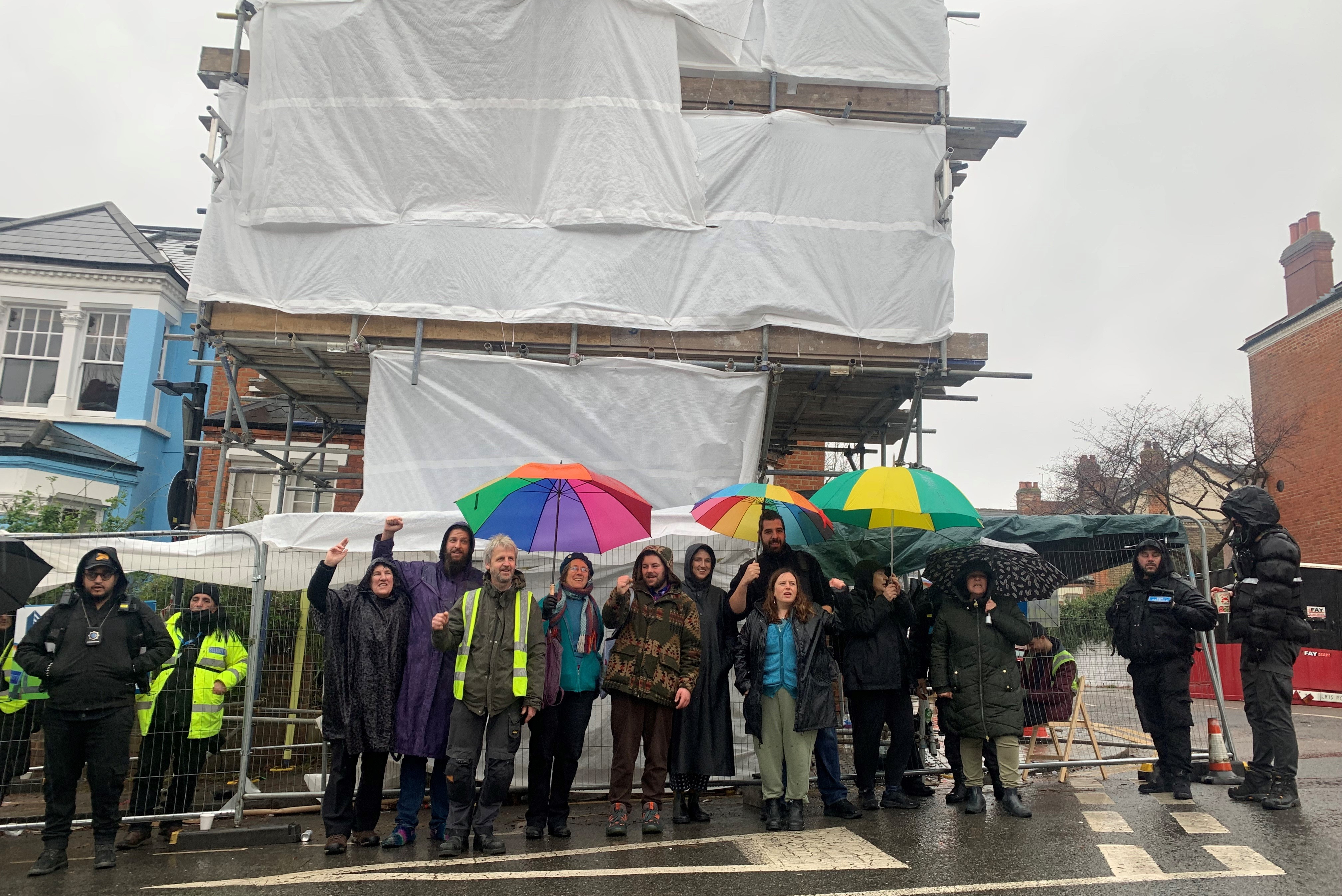 Why Haringey Council erected “a fortress” and drafted in 16 guards around a 120-year-old plane tree