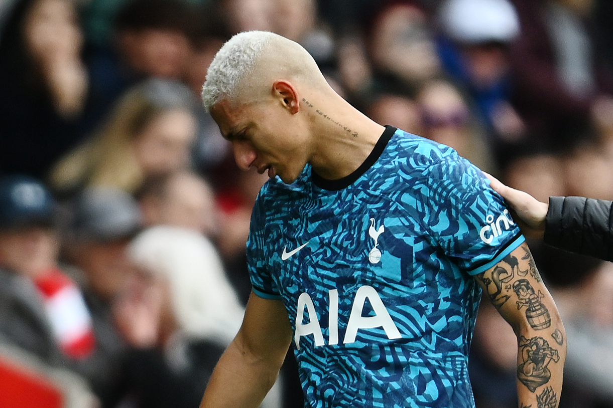 Tottenham injury update: Richarlison, Emerson Royal and Hugo Lloris latest news and return dates
