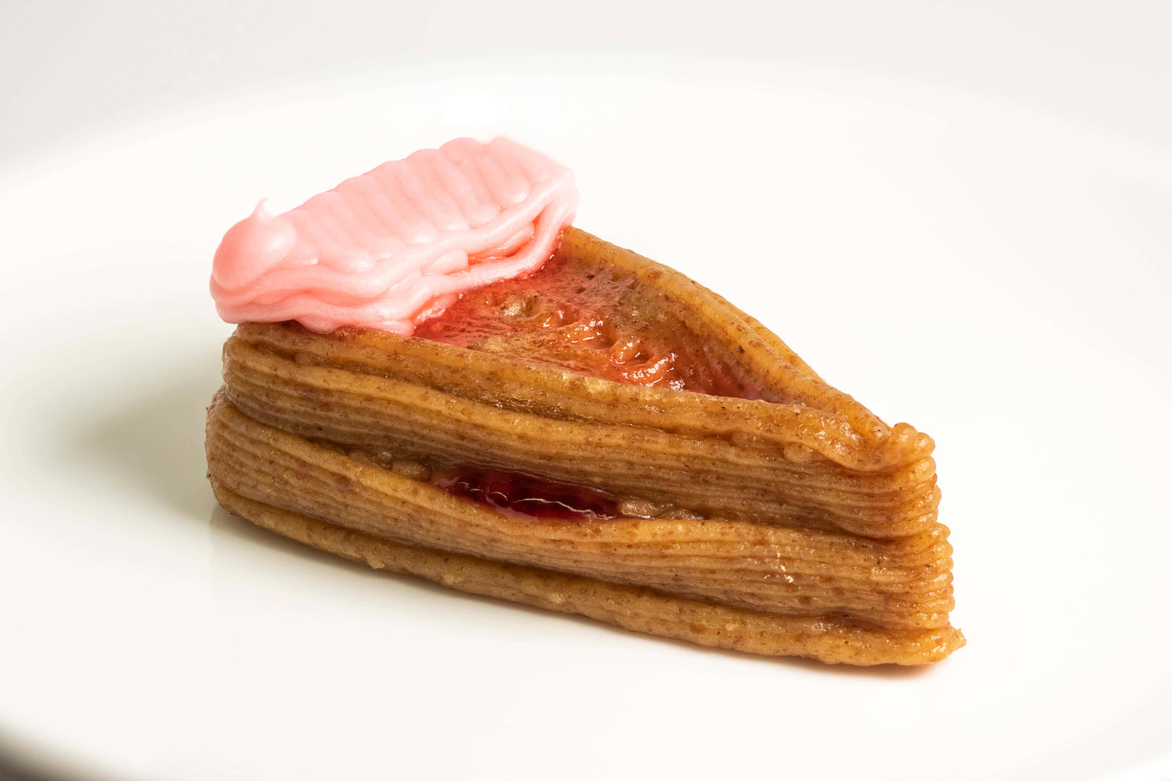 Scientists use 3D printer to make dessert from seven ingredients
