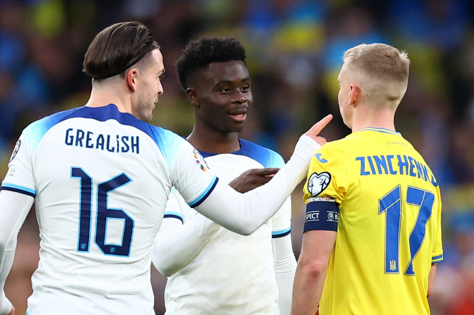 Oleksandr Zinchenko admits Ukraine powerless to stop Arsenal teammate Bukayo Saka