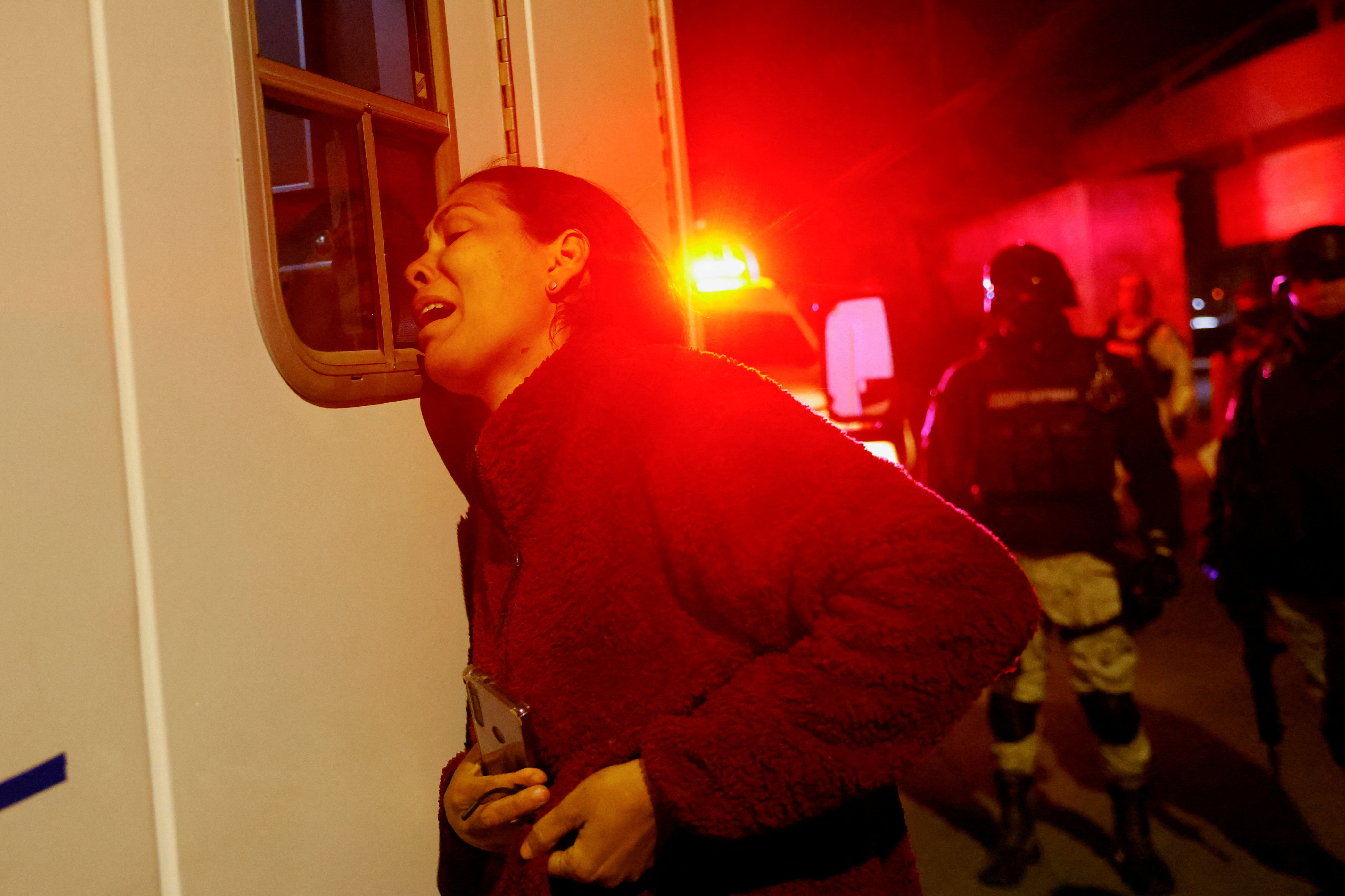 Fire at the National Migration Institute (INM) building, in Ciudad Juarez
