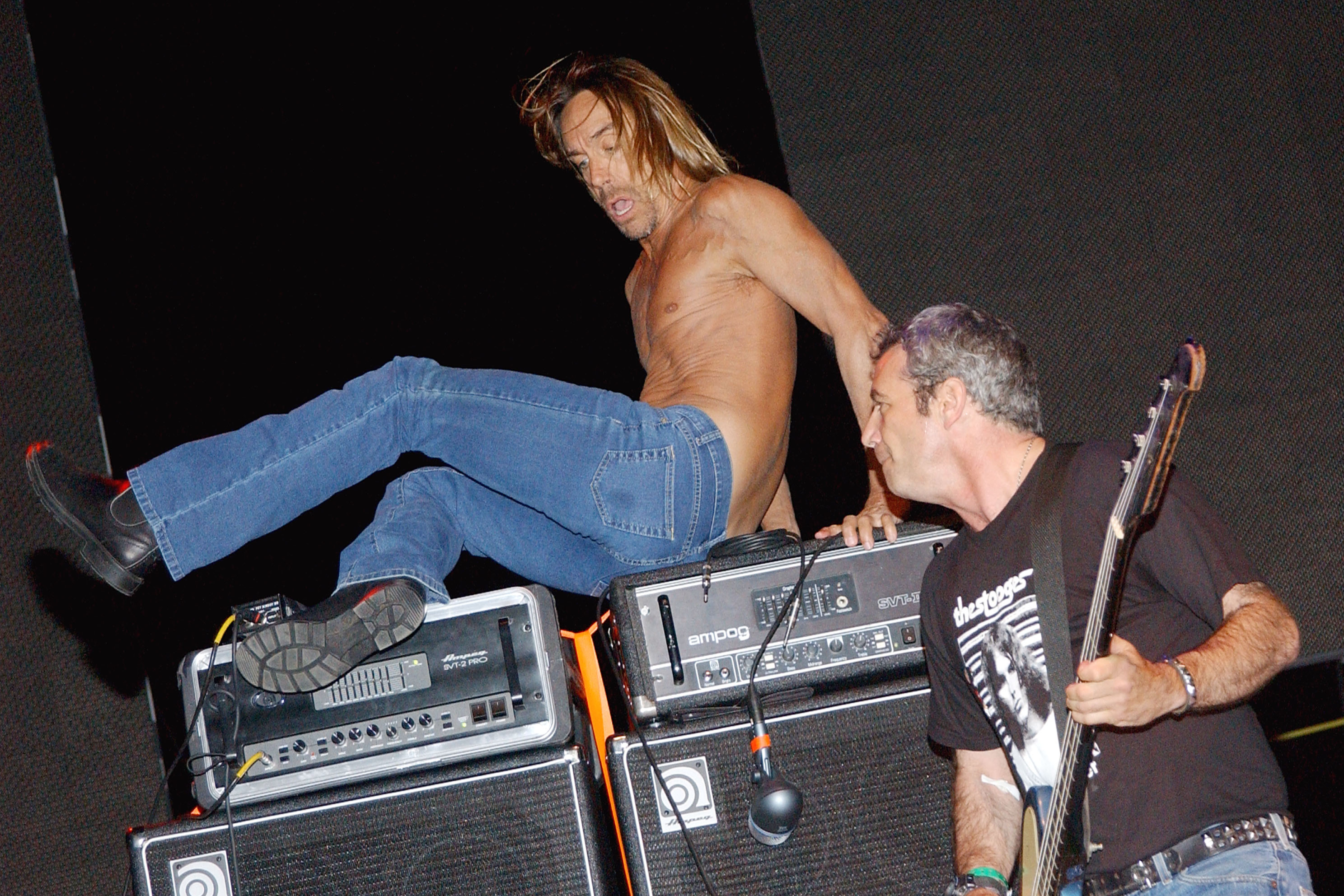 On the road with Iggy Pop... kind of