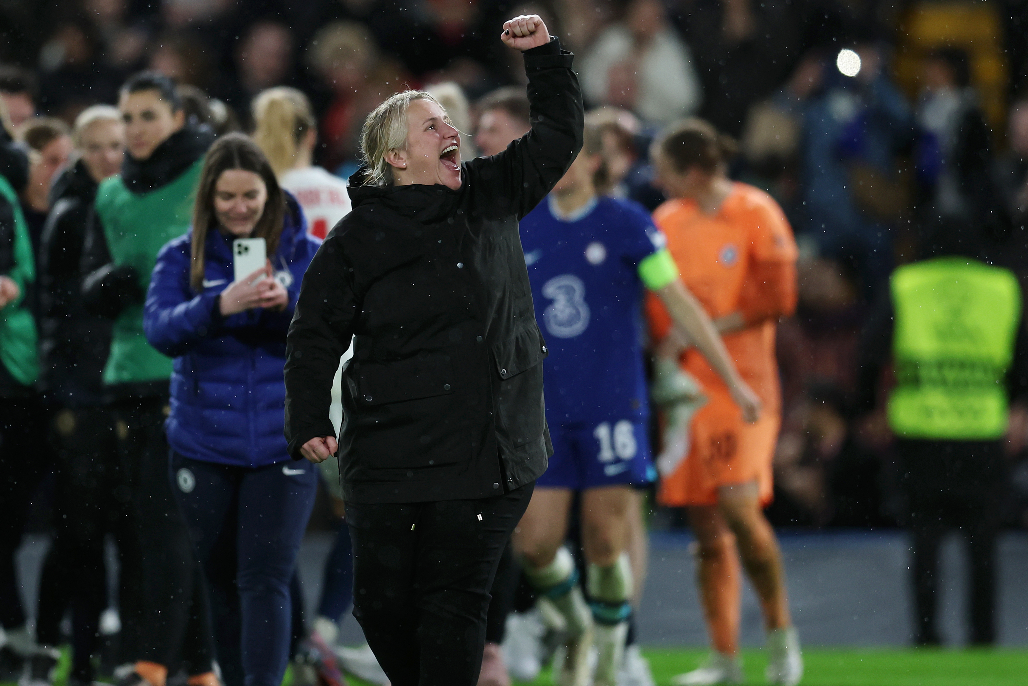 Chelsea enjoy the kind of magical European night Emma Hayes has been waiting for