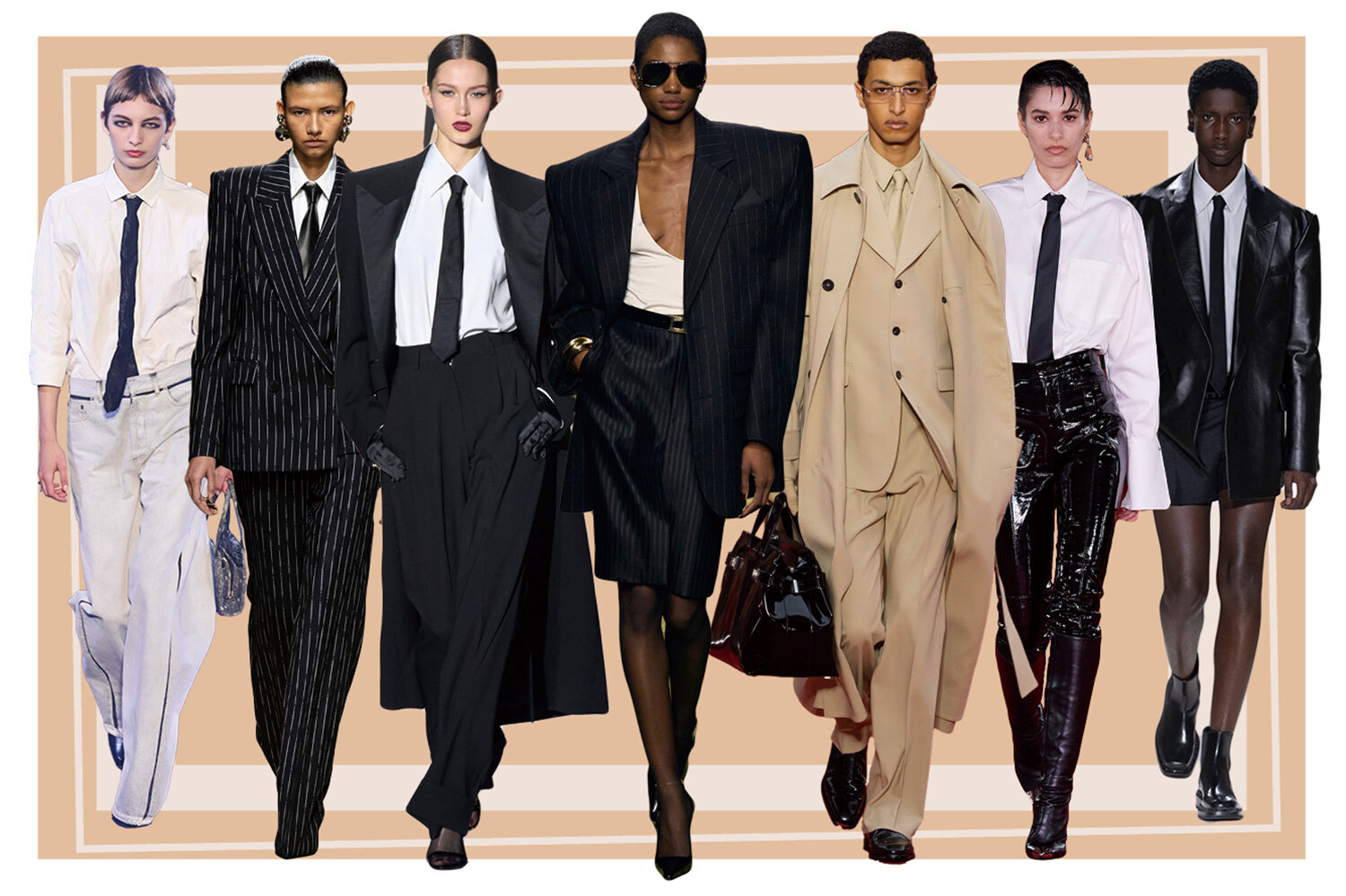 Big shoulder energy: the rise of Wall Street chic