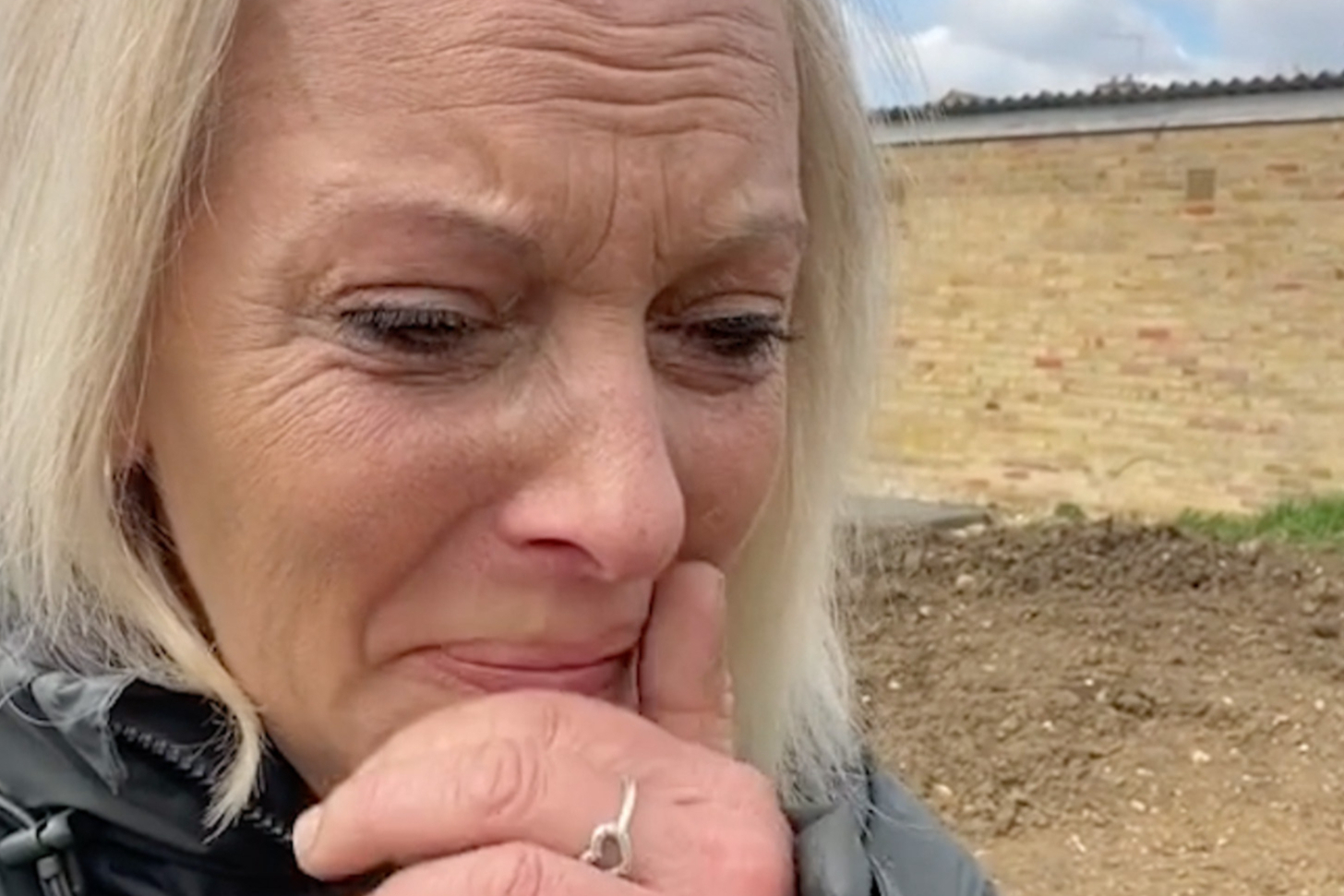 Carly Burd whose charity allotment was destroyed by vandals