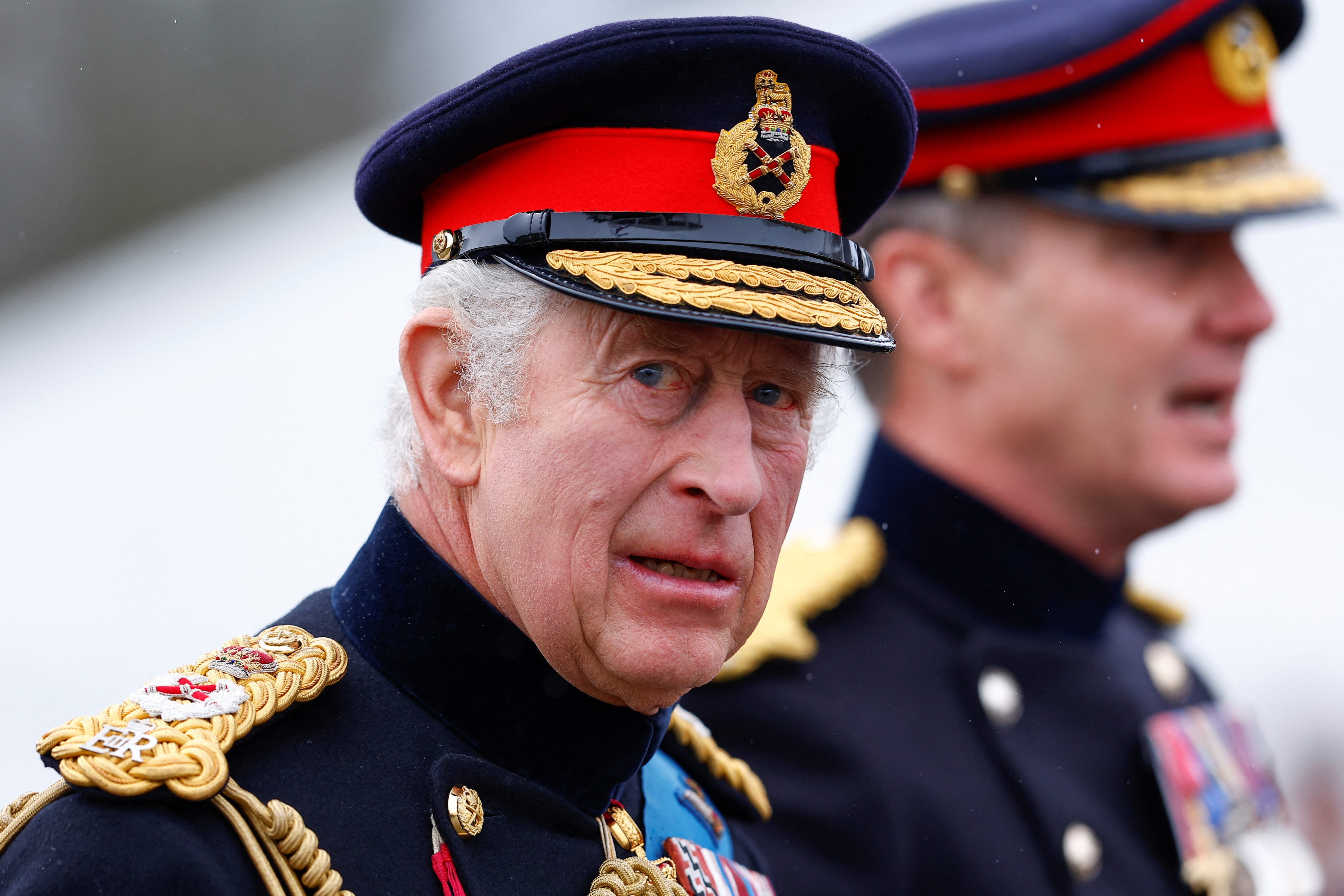 The Sovereign's Parade at the Royal Military Academy, in Sandhurst