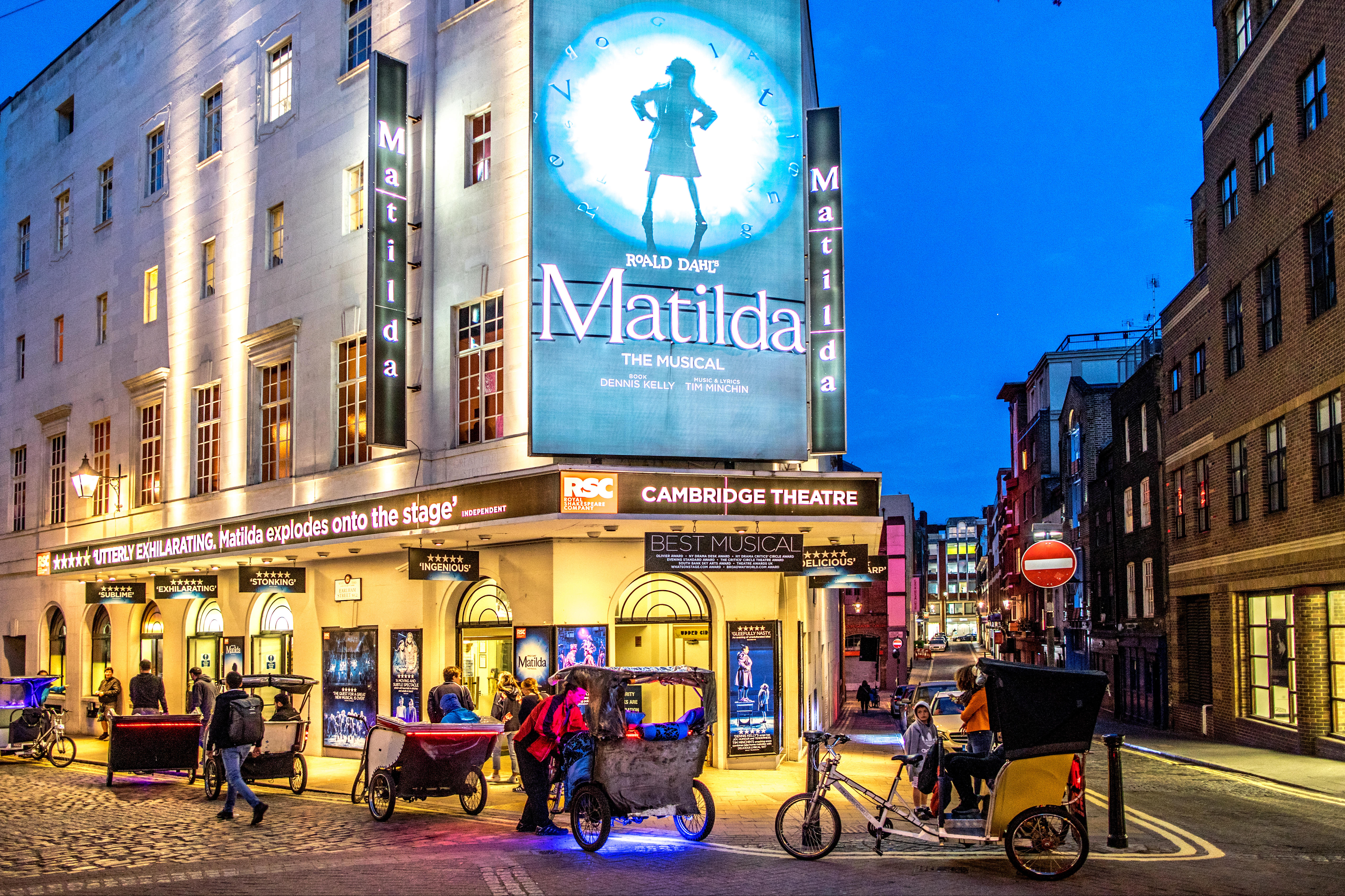 The Cambridge Theater Seven Dials London UK