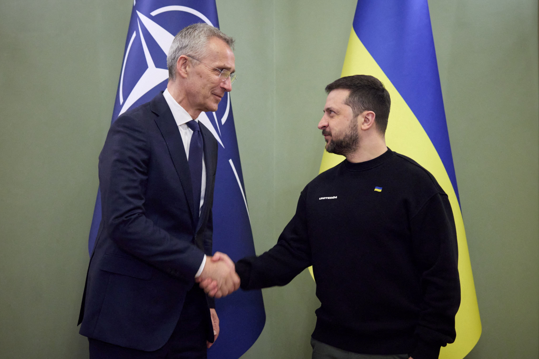 NATO Secretary-General Jens Stoltenberg visits in Kyiv