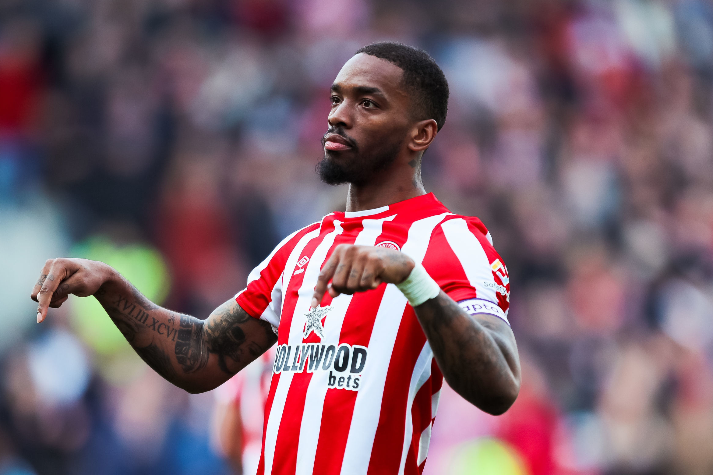 Ivan Toney shows why he’s edging Ollie Watkins in England’s back-up striker contest