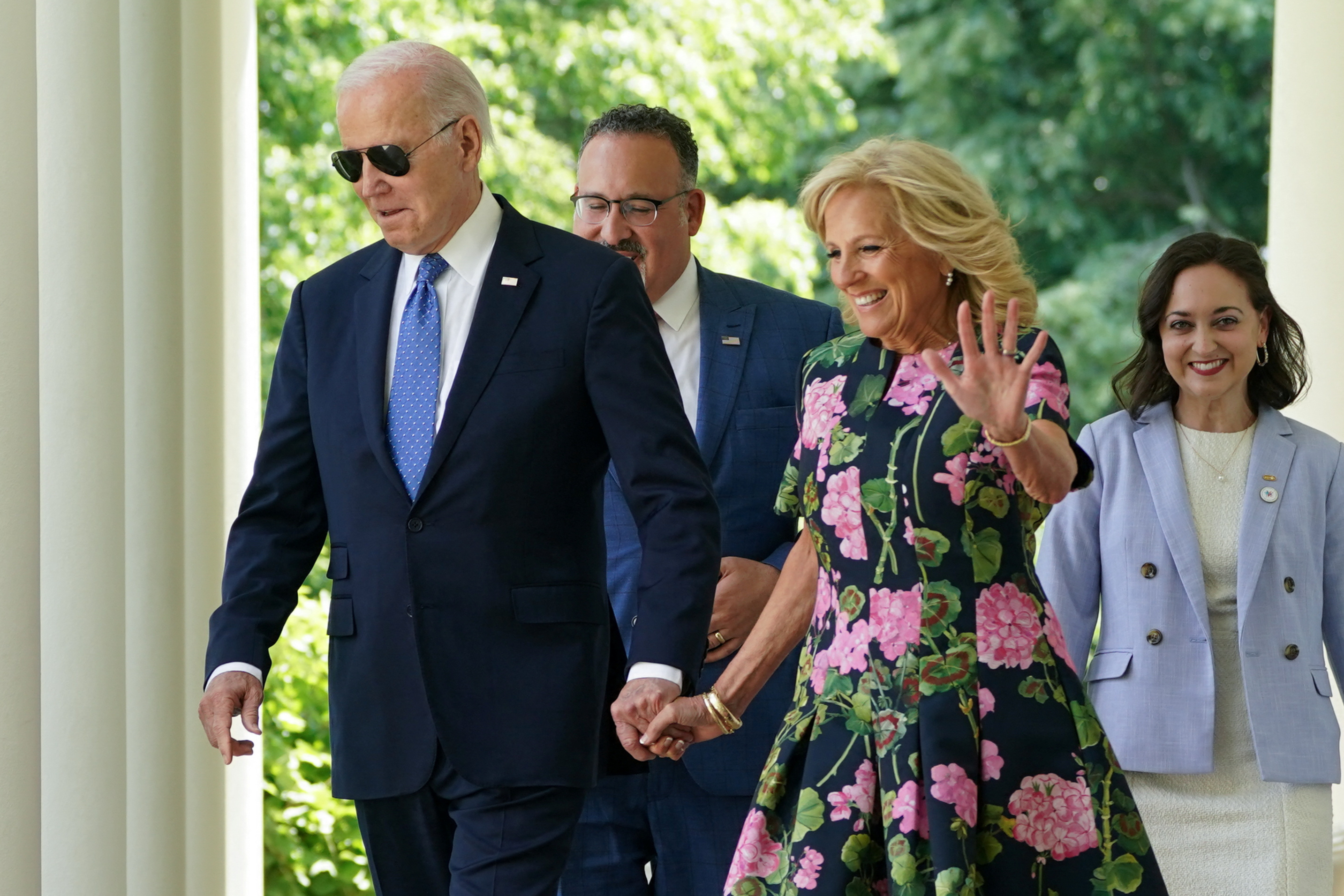 U.S. President Biden hosts Teacher of the Year event at the White House in Washington