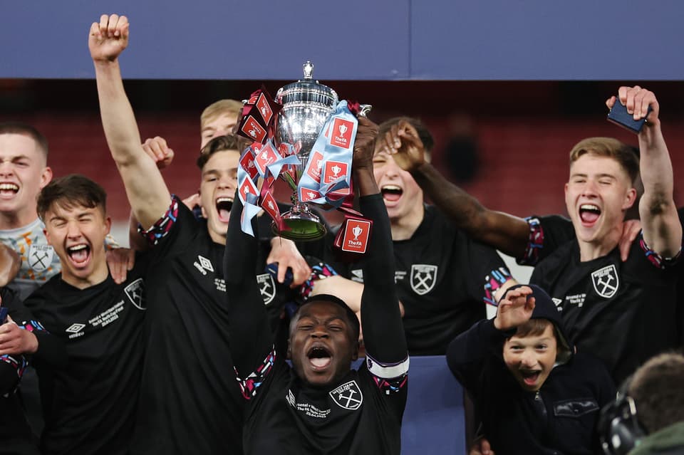 Lethal West Ham deliver on Mark Noble’s words to end FA Youth Cup wait with ruthless win over Arsenal