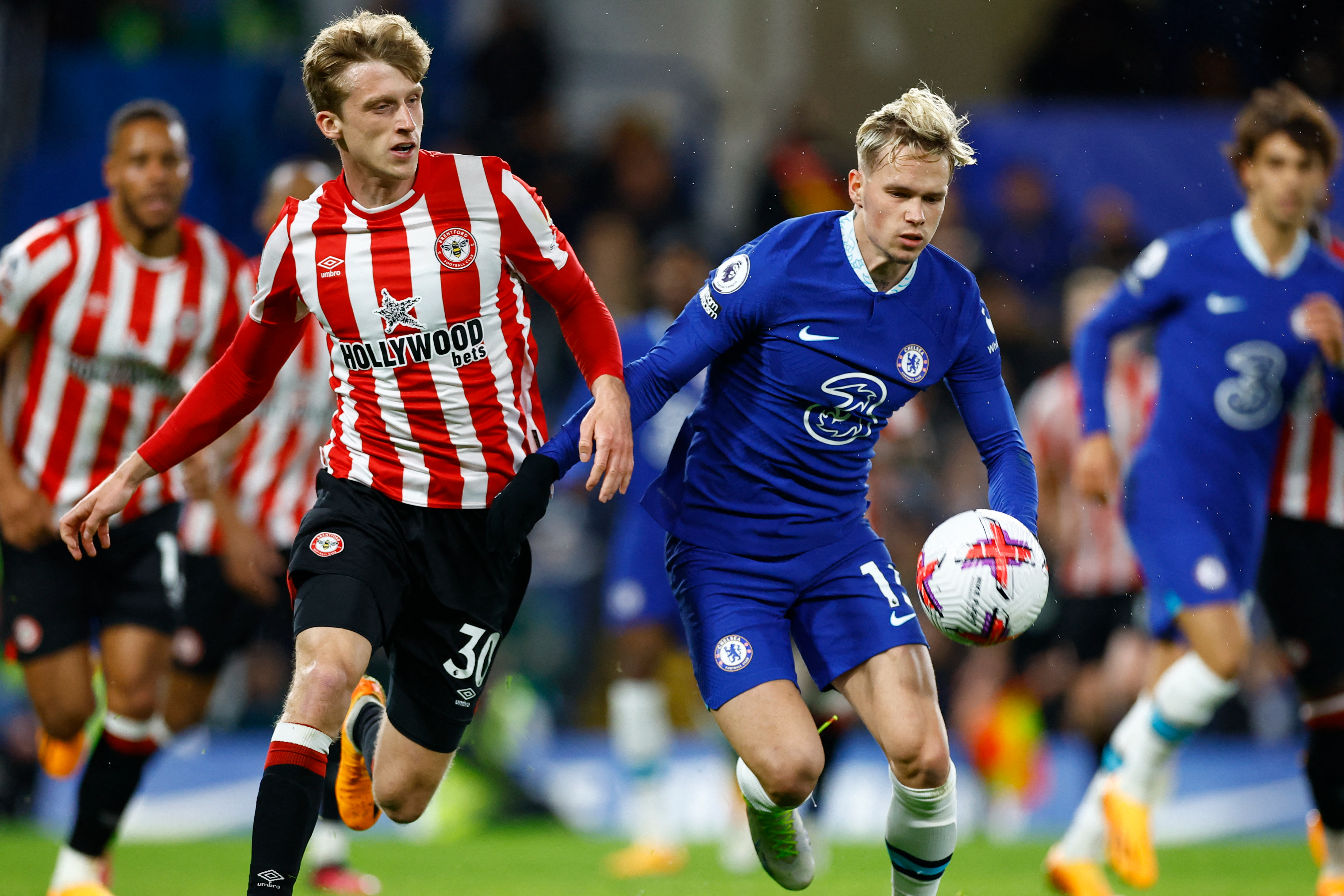 Chelsea player ratings vs Brentford: Mudryk transformative but Azpilicueta endures miserable return