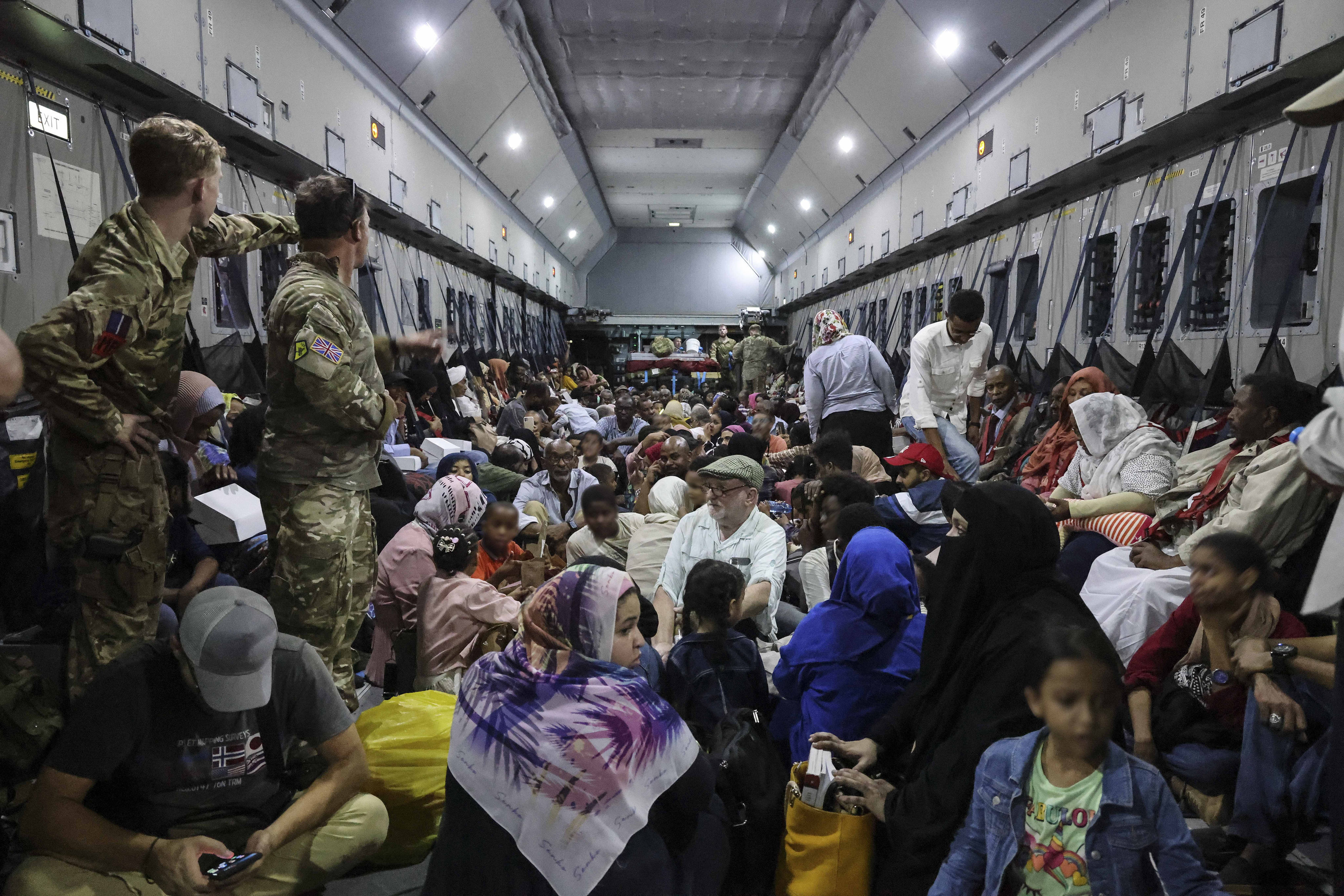 UK evacuates 897 people from Sudan as ceasefire set to expire