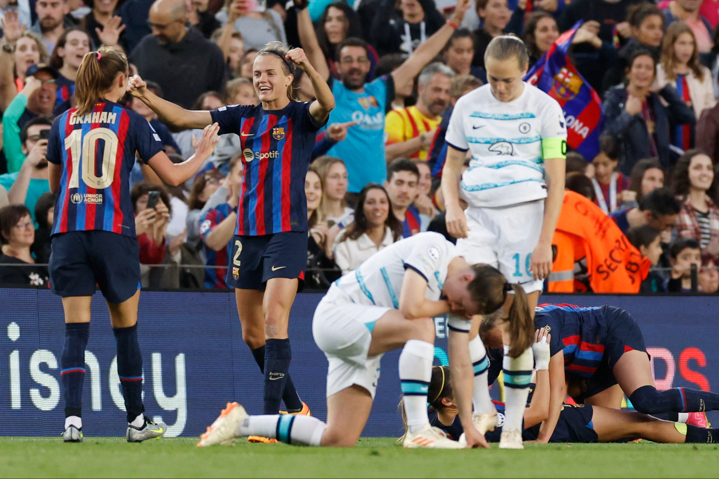 Barcelona 1-1 Chelsea (2-1 agg): Blues denied Champions League final berth despite spirited Camp Nou draw