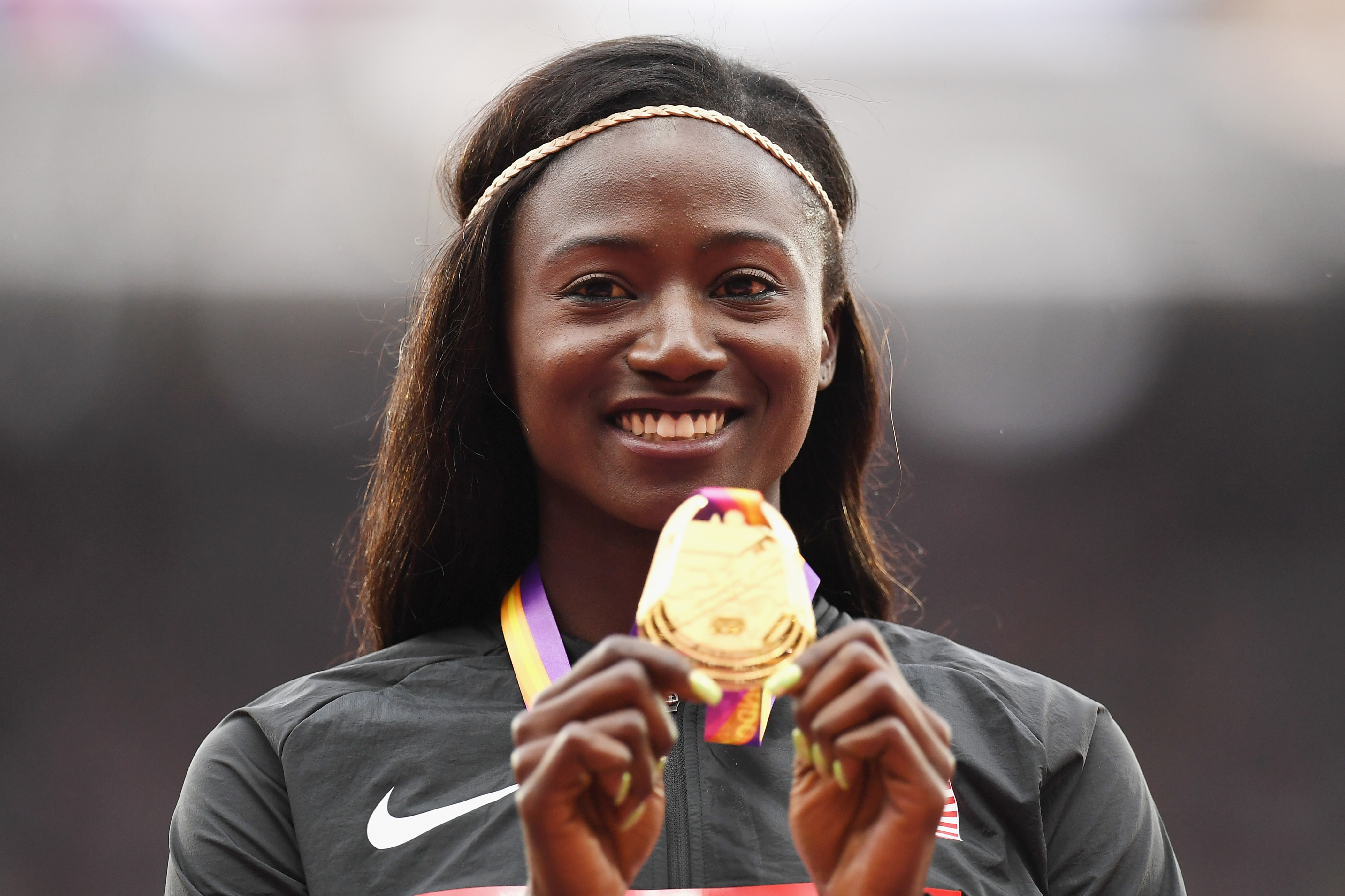 Tori Bowie: Three-time Olympic medallist dies aged 32