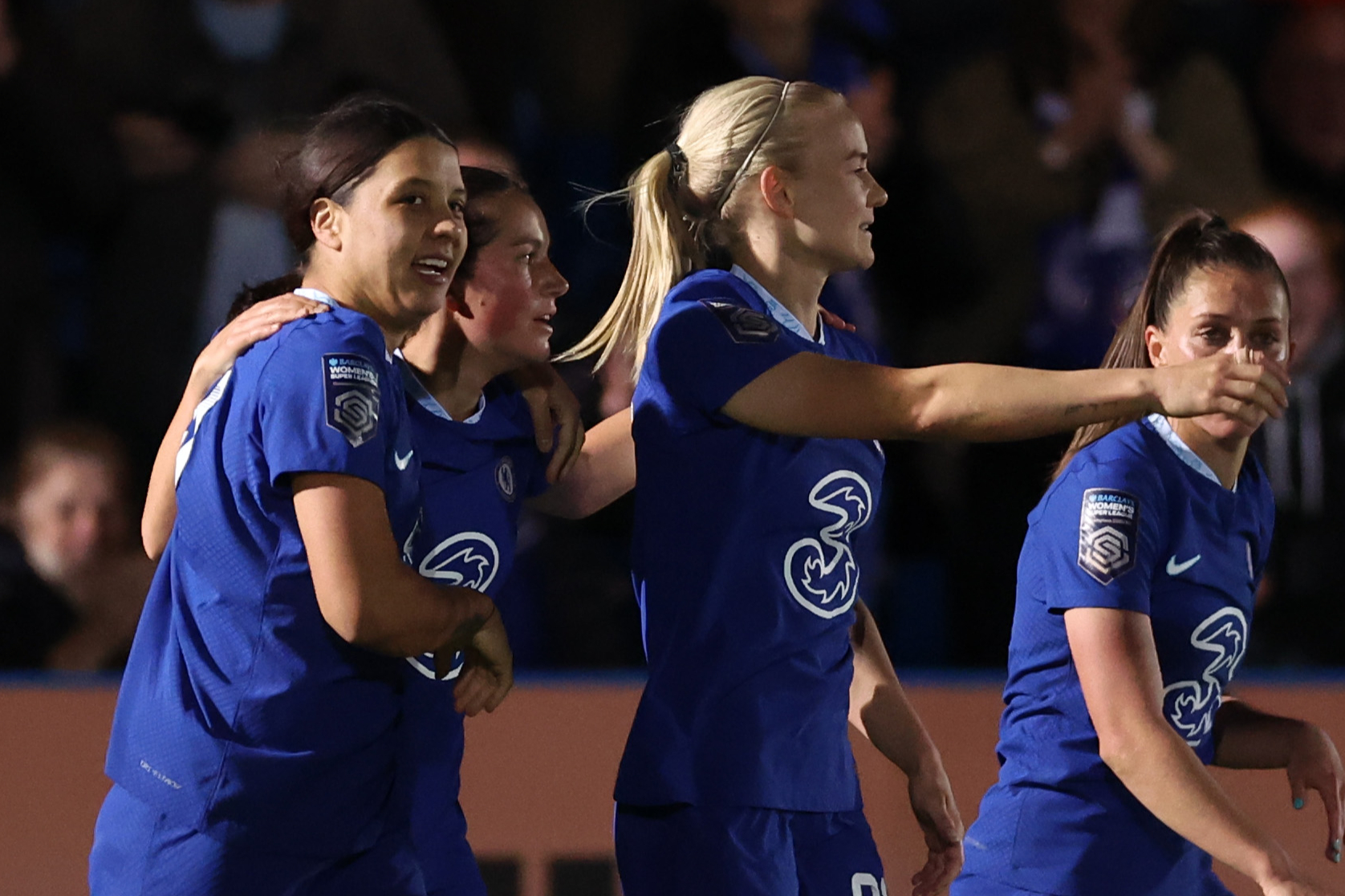 Kerr strike downs Liverpool as Chelsea keep WSL title bid on track