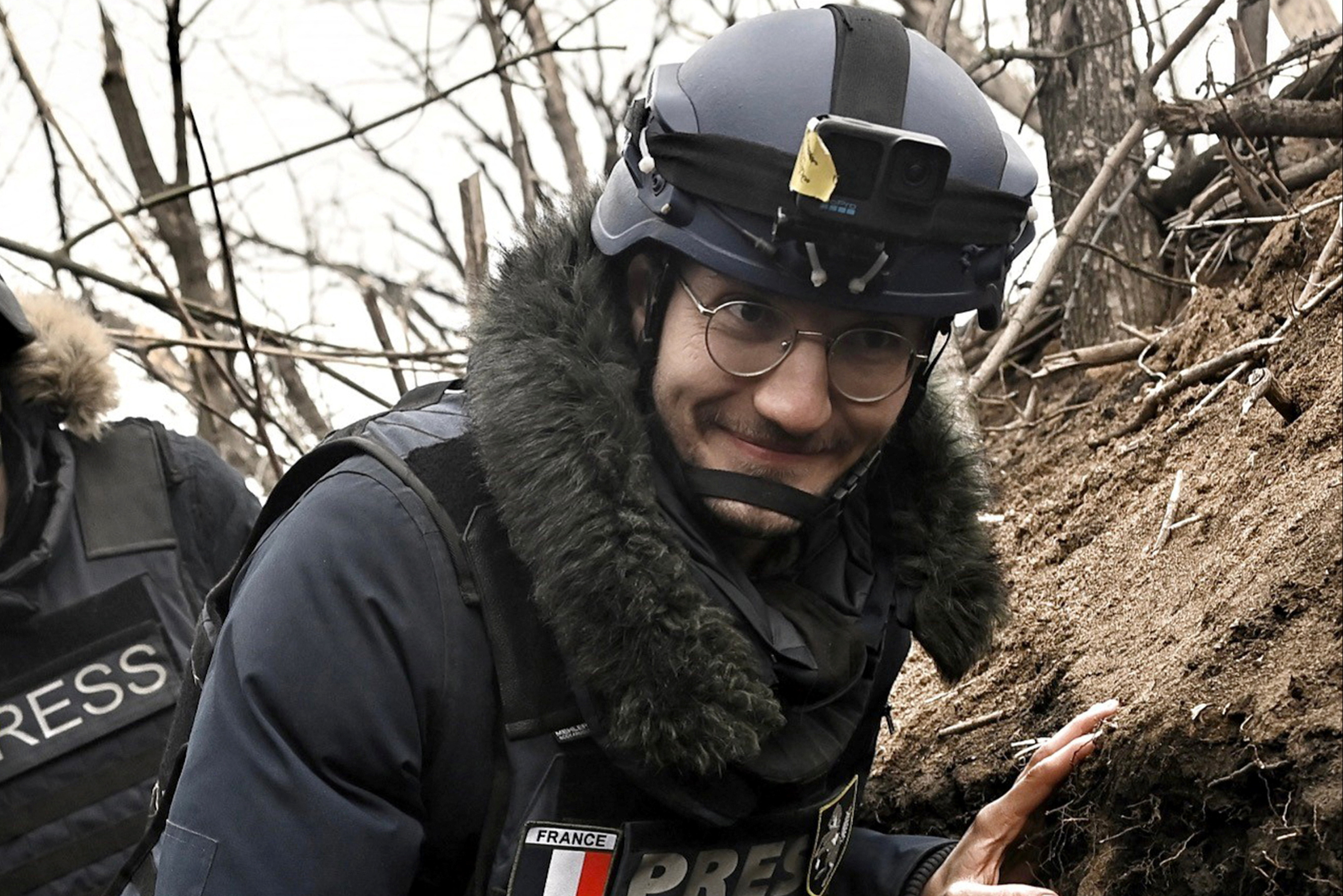An undated photo of AFP video journalist Arman Soldin