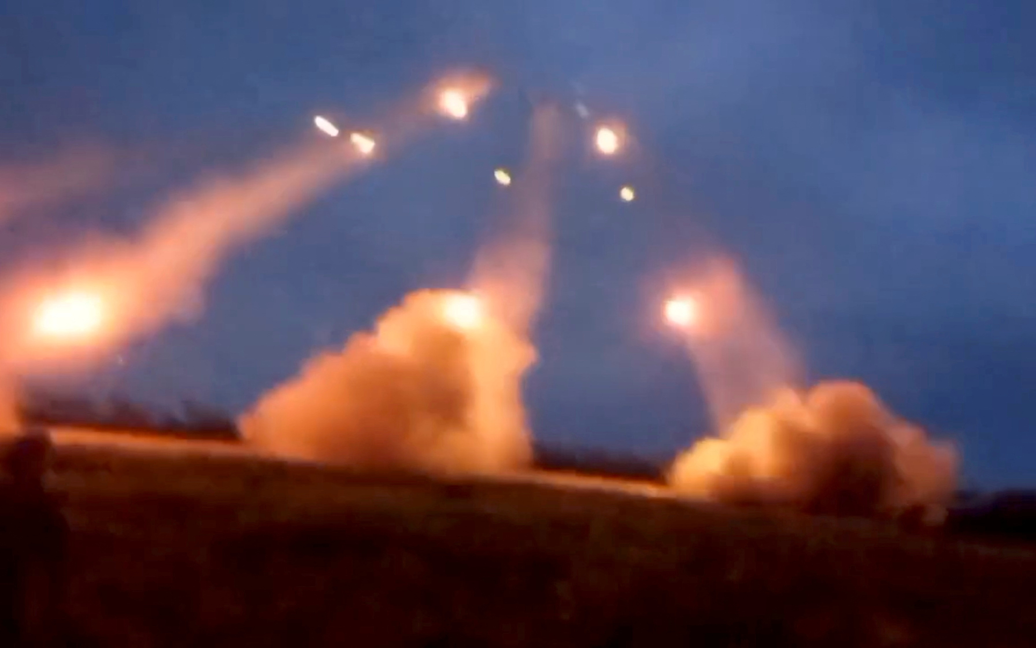 57th Ukrainian brigade shoots Grad systems in Bakhmut