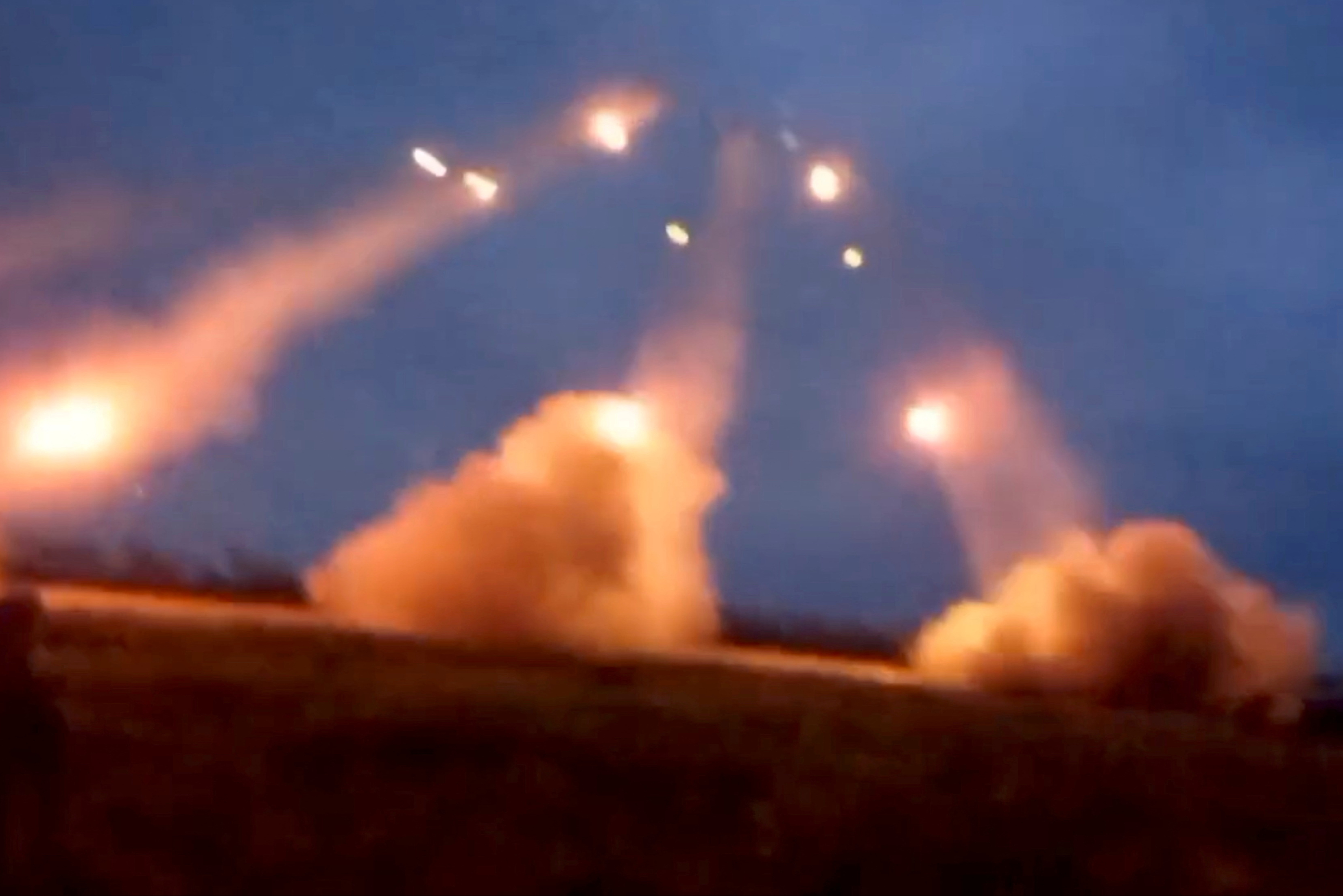 57th Ukrainian brigade shoots Grad systems in Bakhmut
